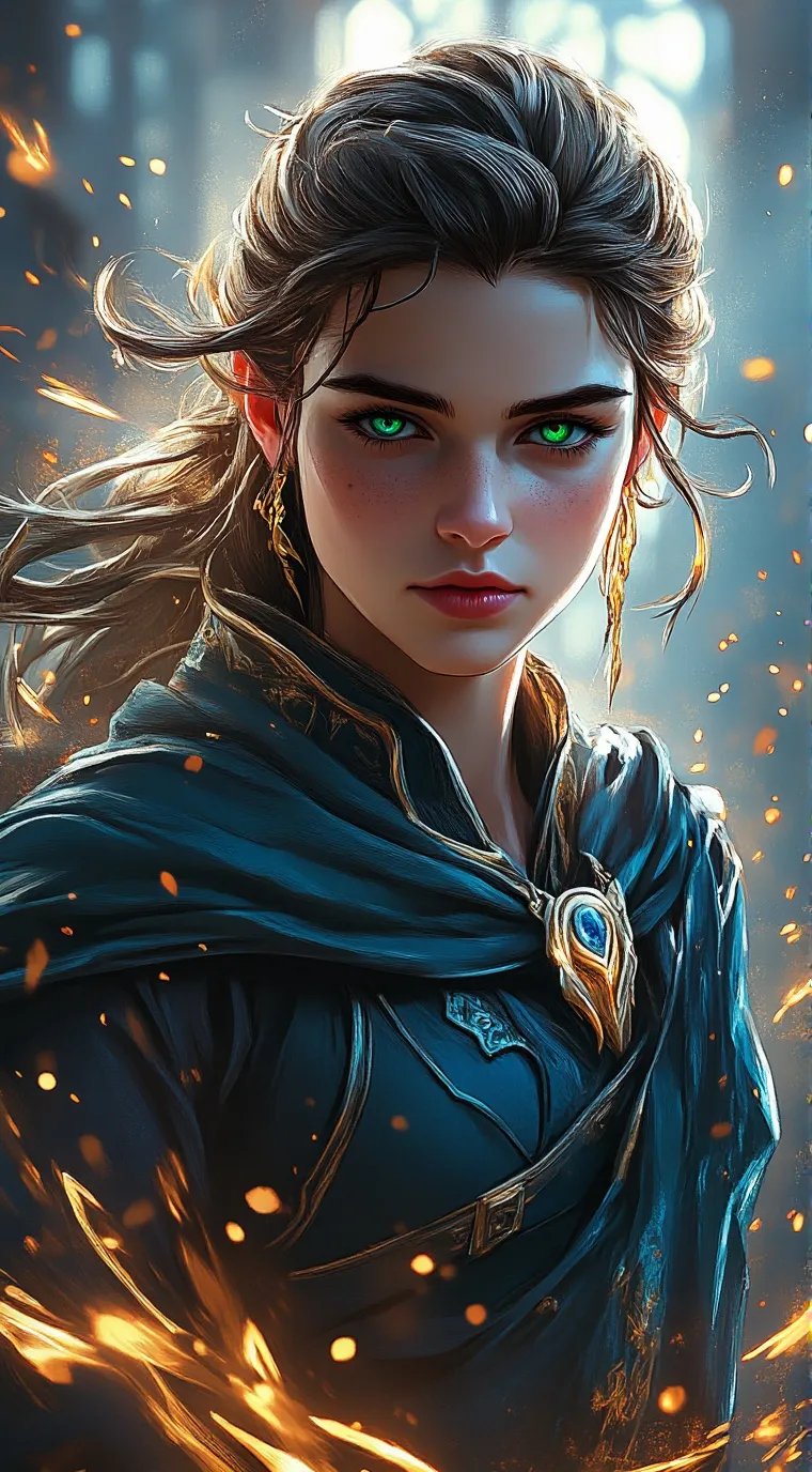 ai character: Hyunjin  background