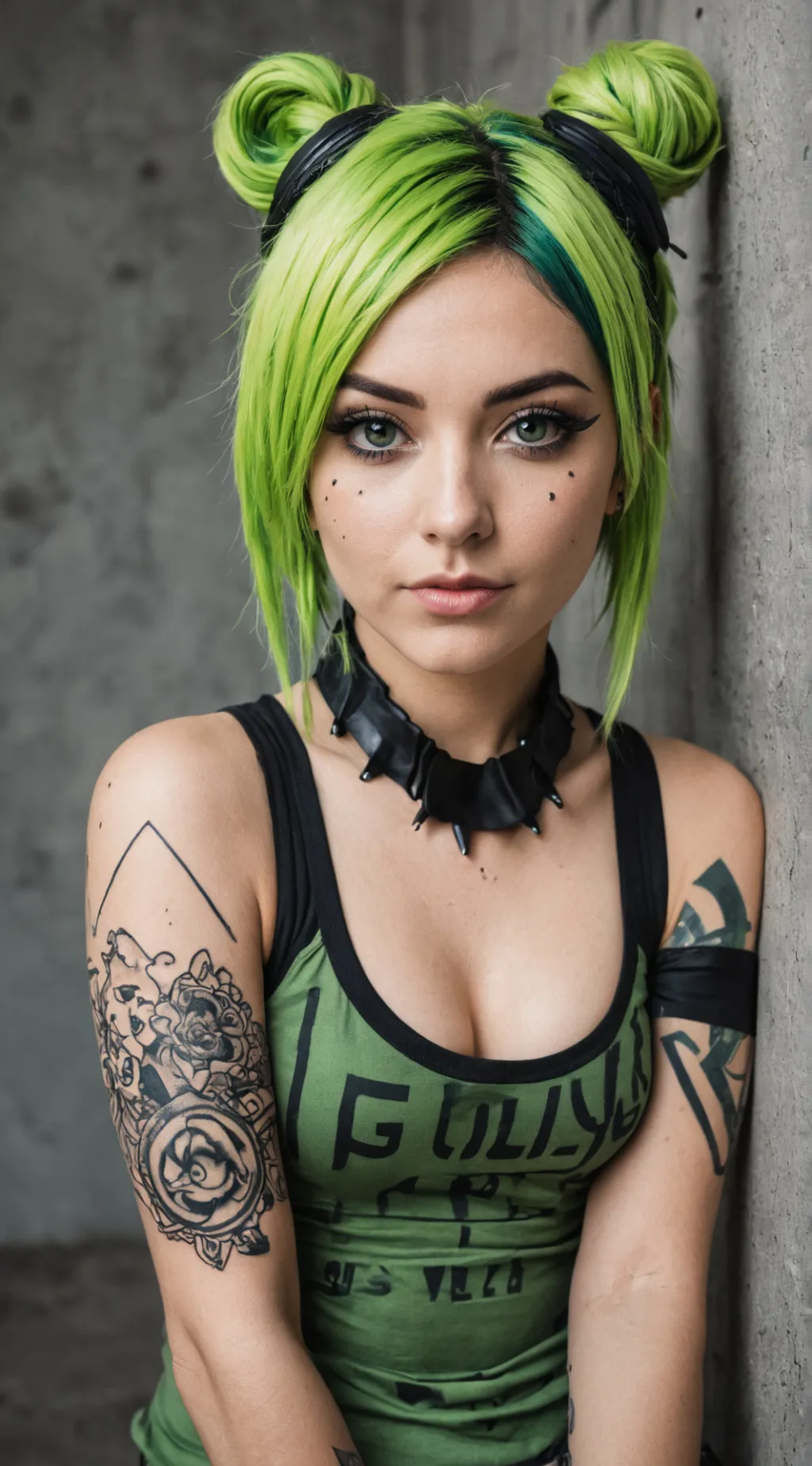 ai character: Jolyne Cujoh  background