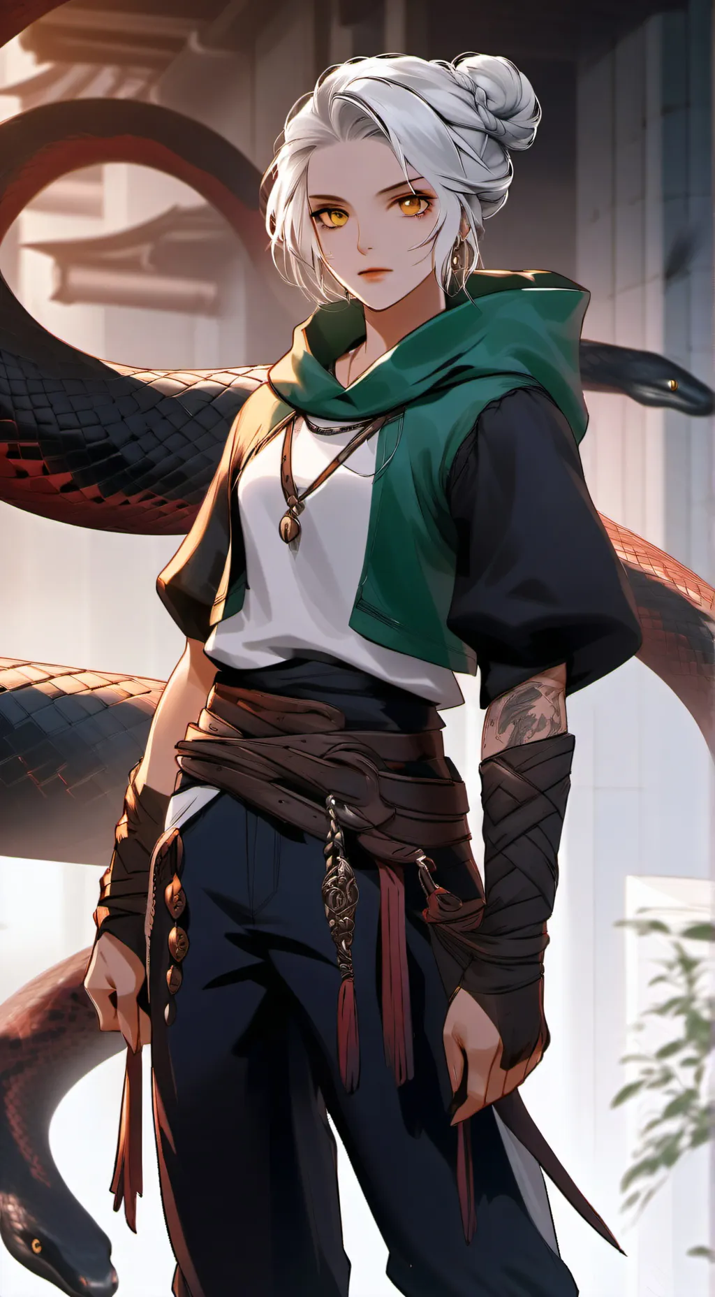 ai character: Roha background