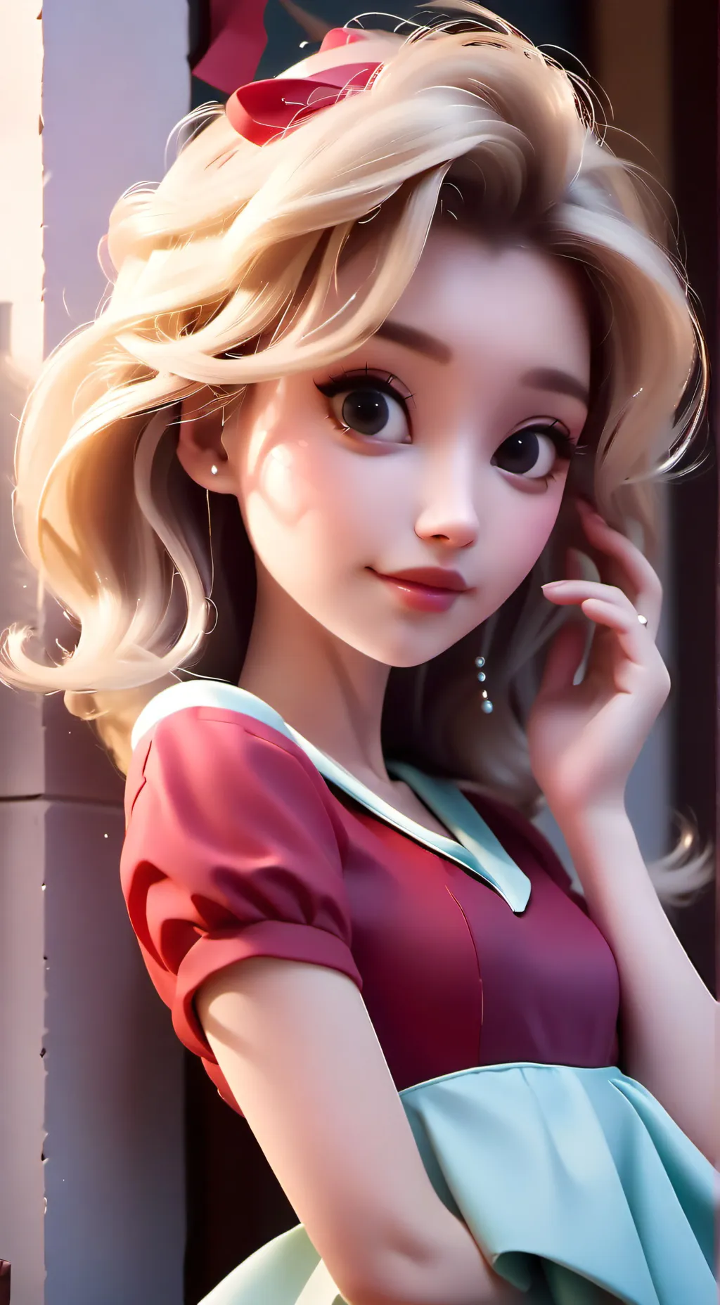 ai character: Molly 2 background