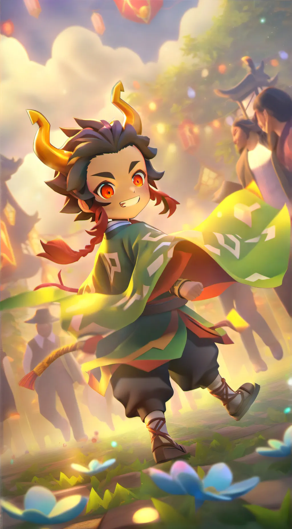 ai character: Ryunosuke background