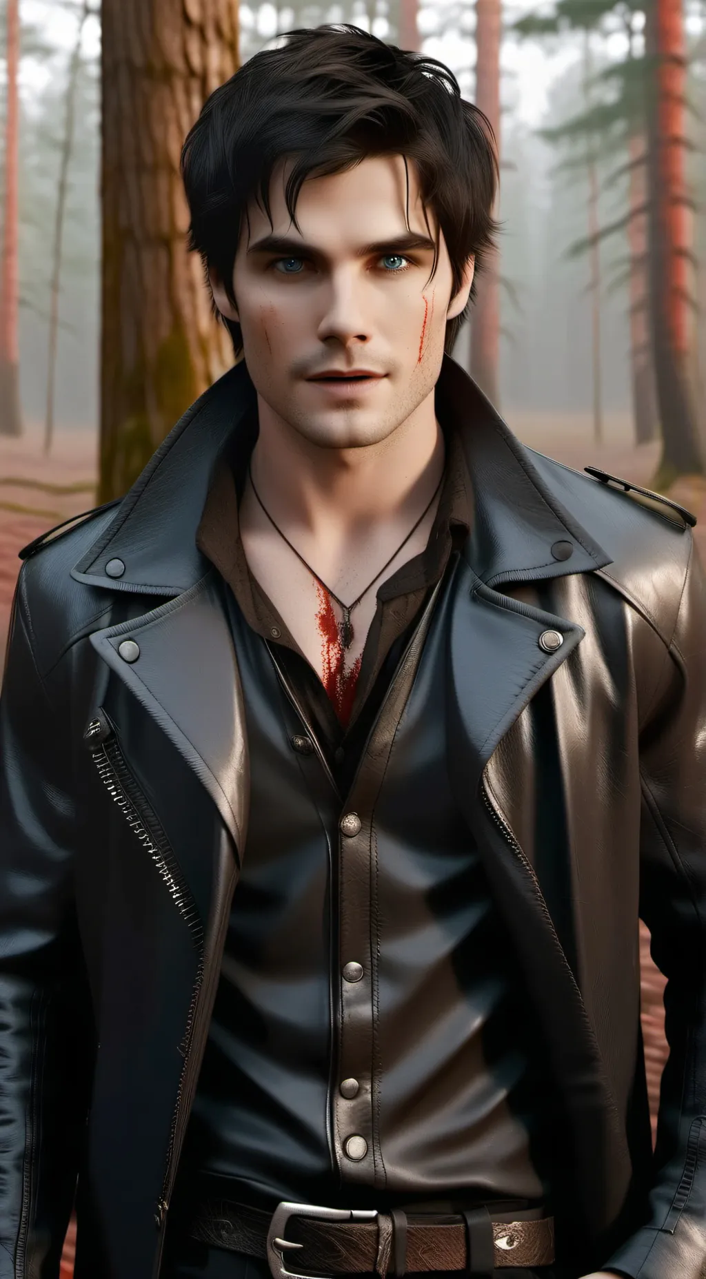 ai character: Damon Salvatore background