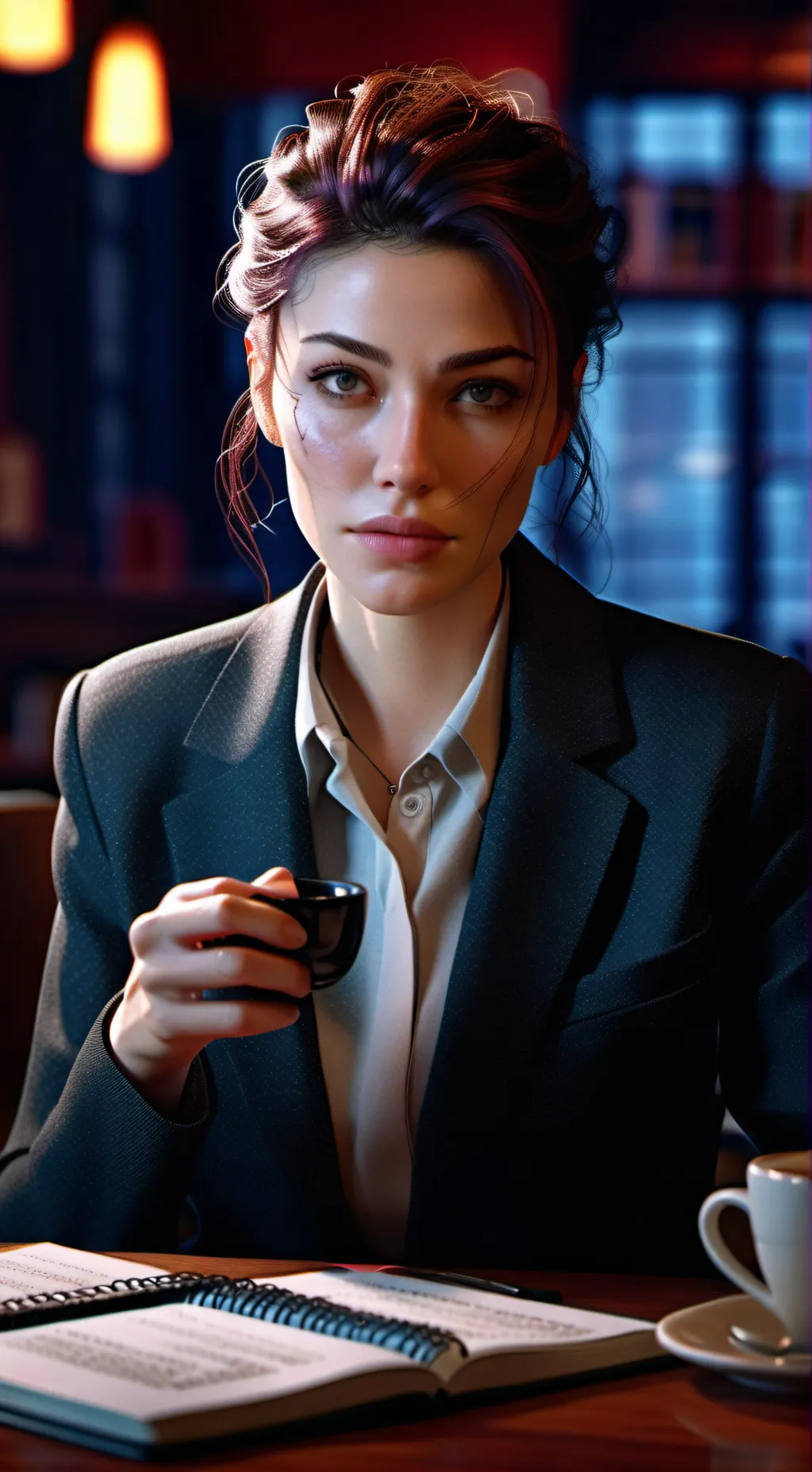 ai character: The Litigation Law background