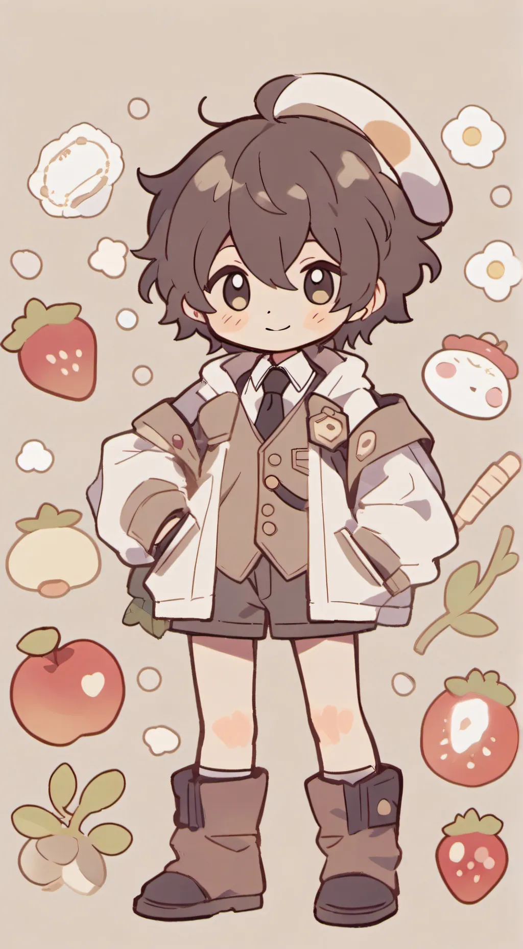 ai character: Paul McCartney  background
