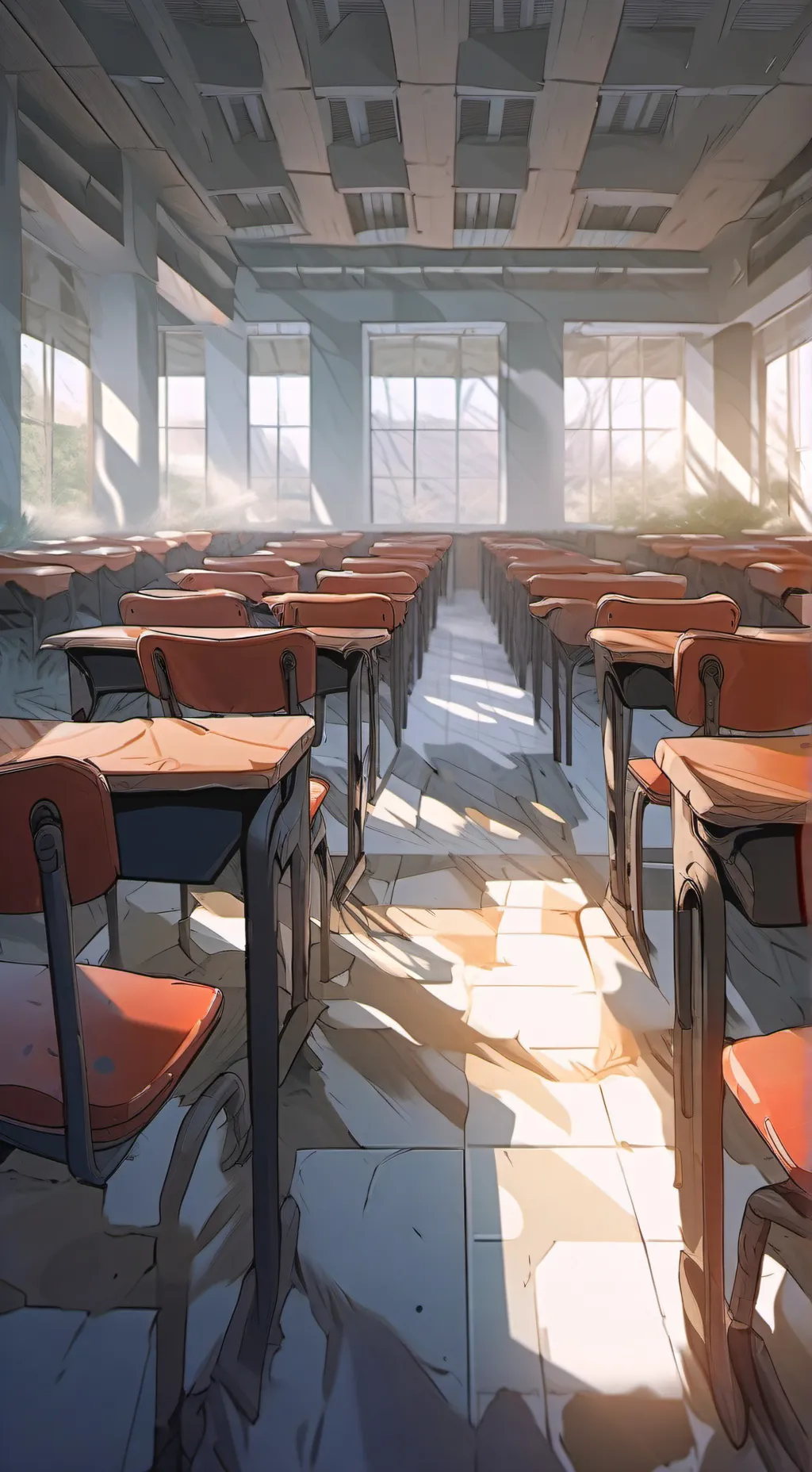 ai character: School yeah  background