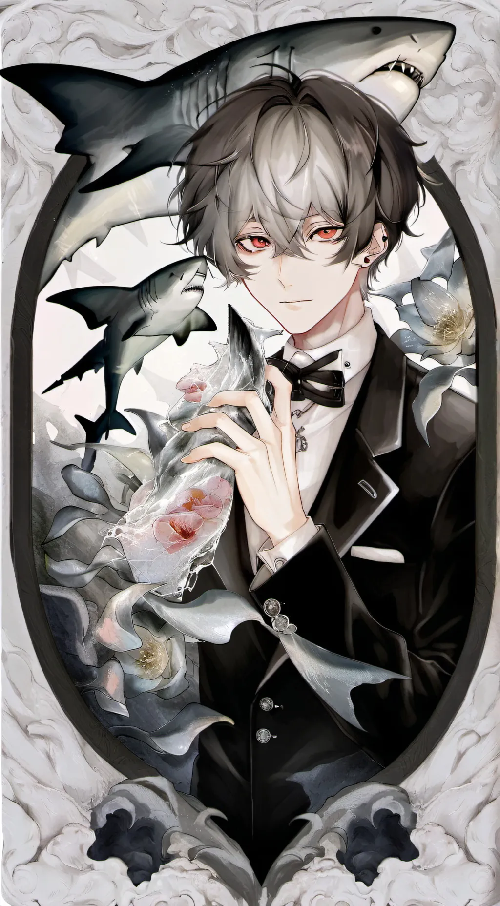 ai character: Focus background