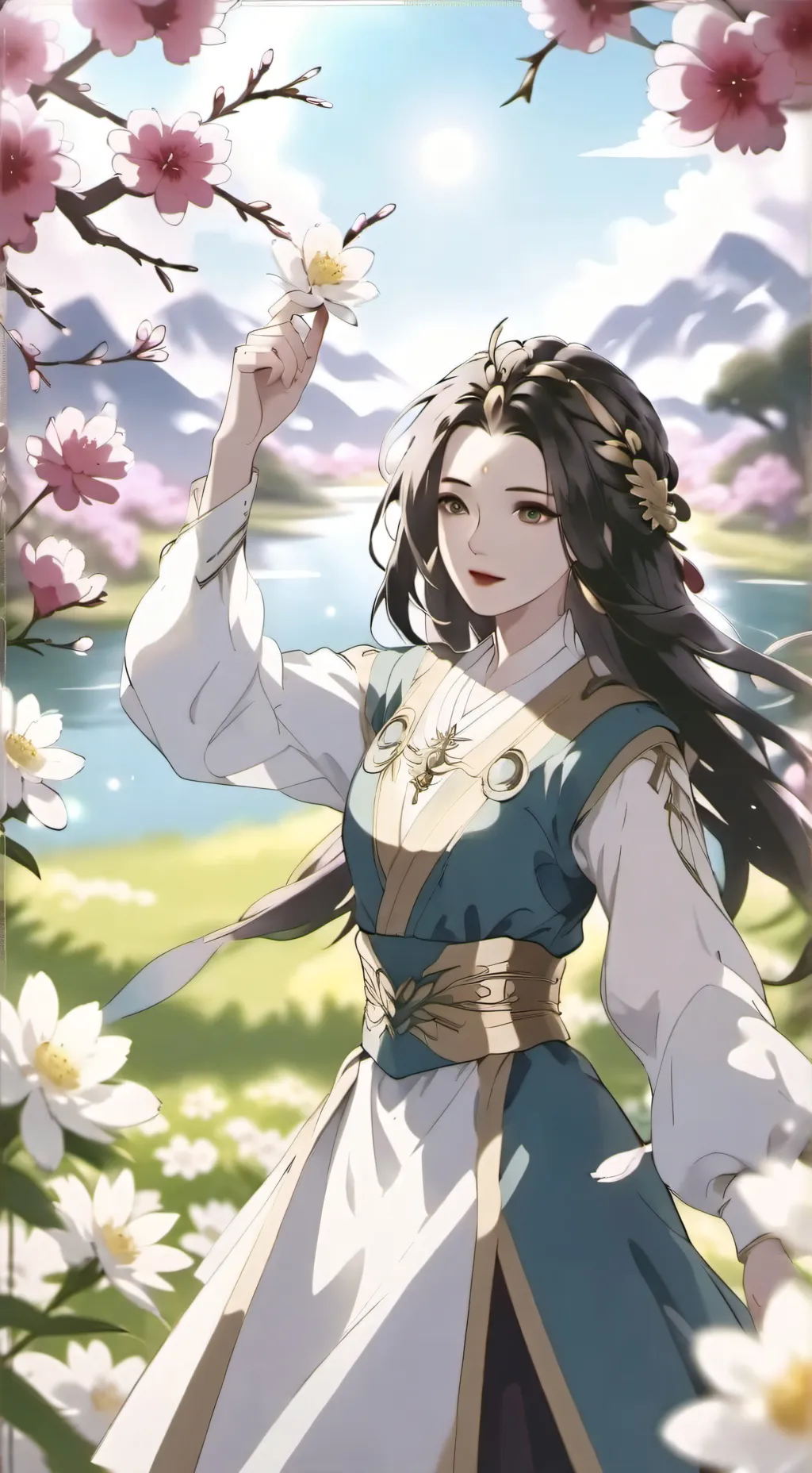 ai character: Cute background