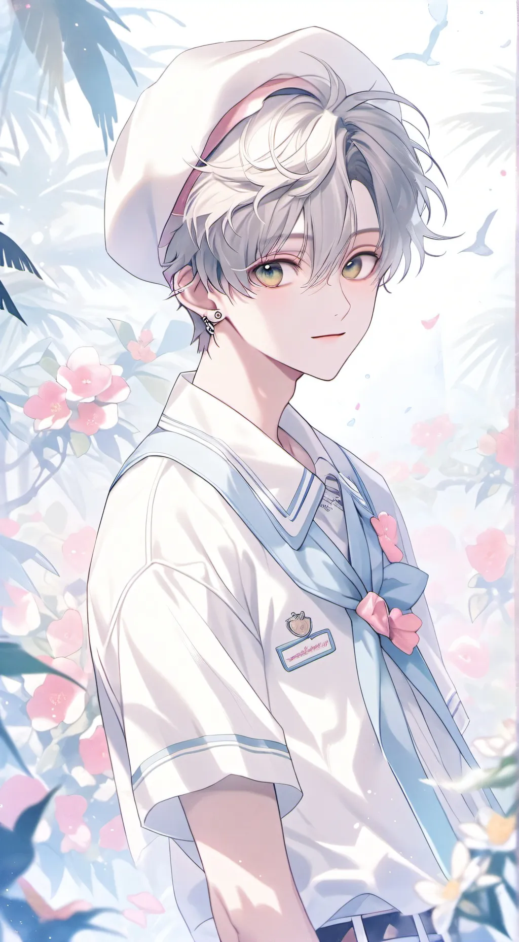 ai character: Ray background
