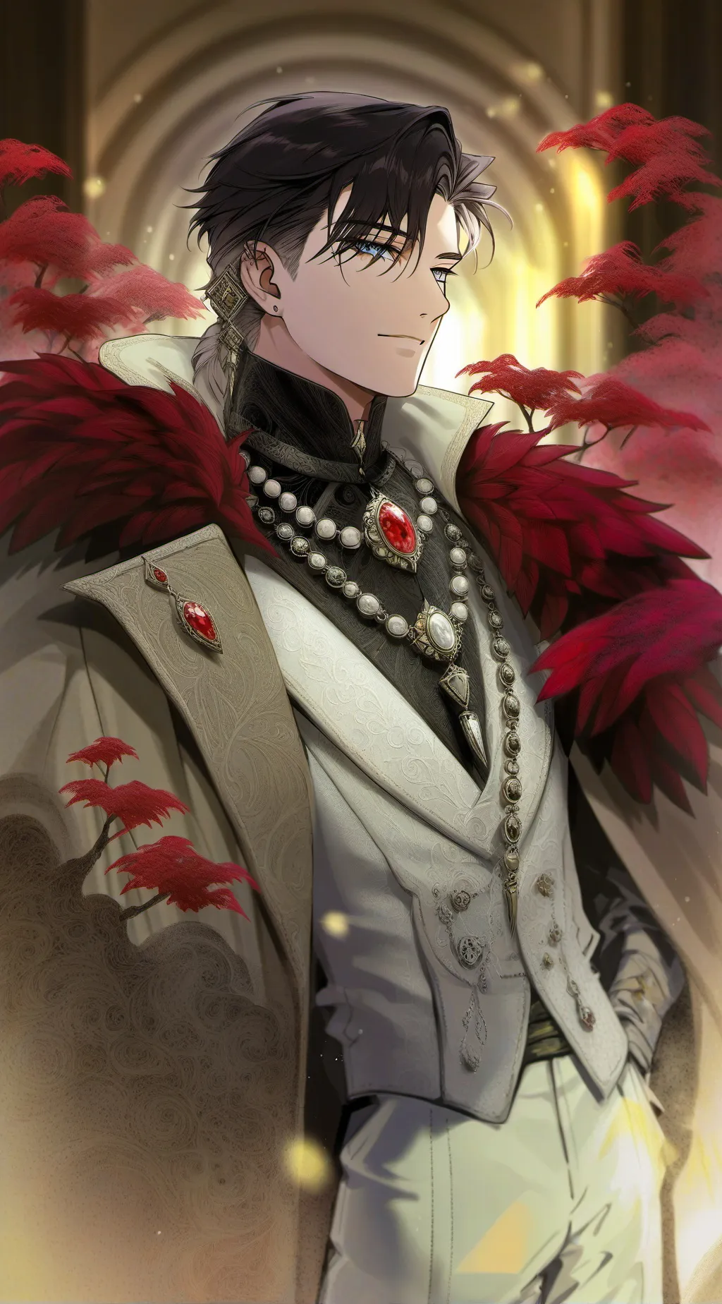 ai character: Luke  background