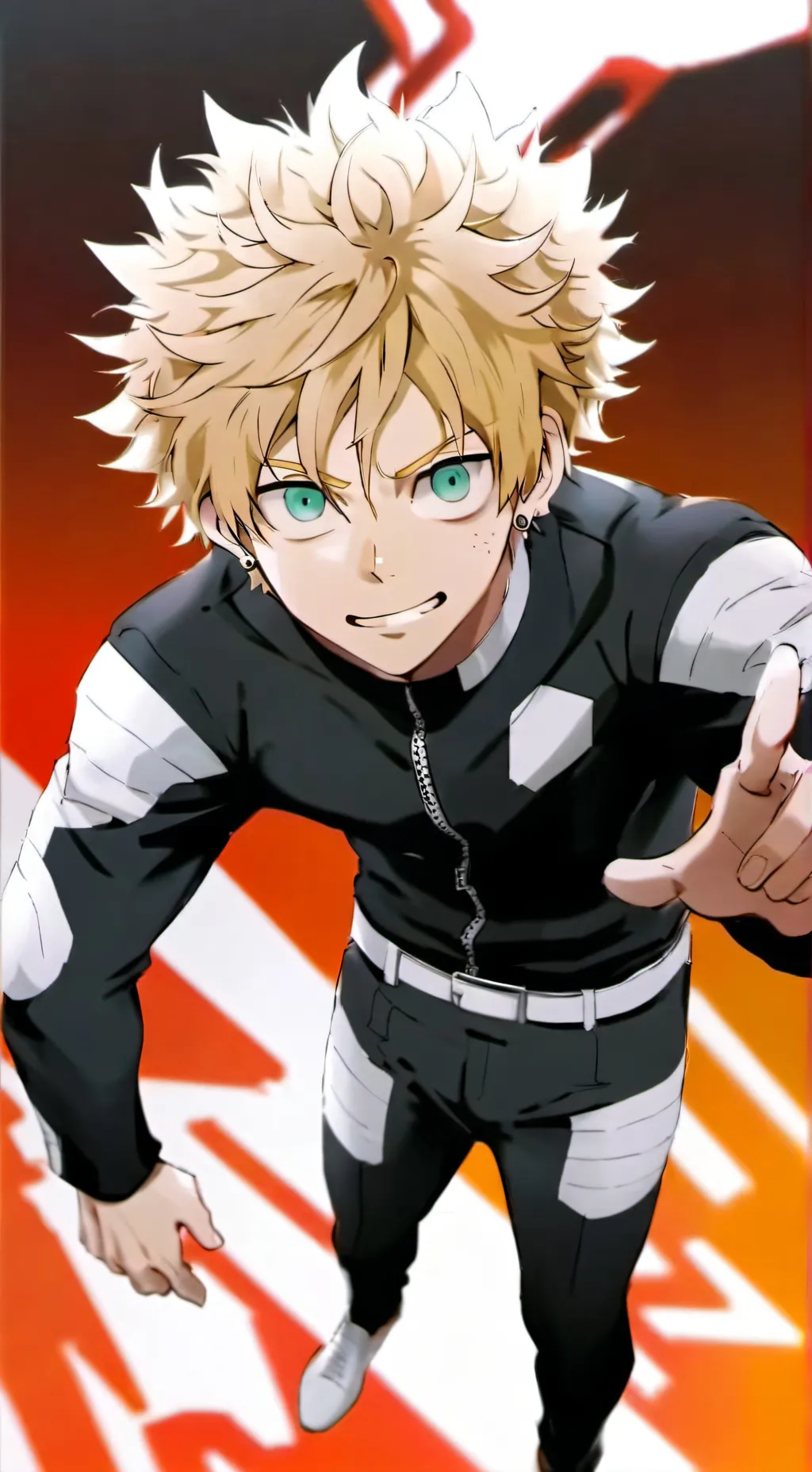 ai character: Shoto baku et toi  background