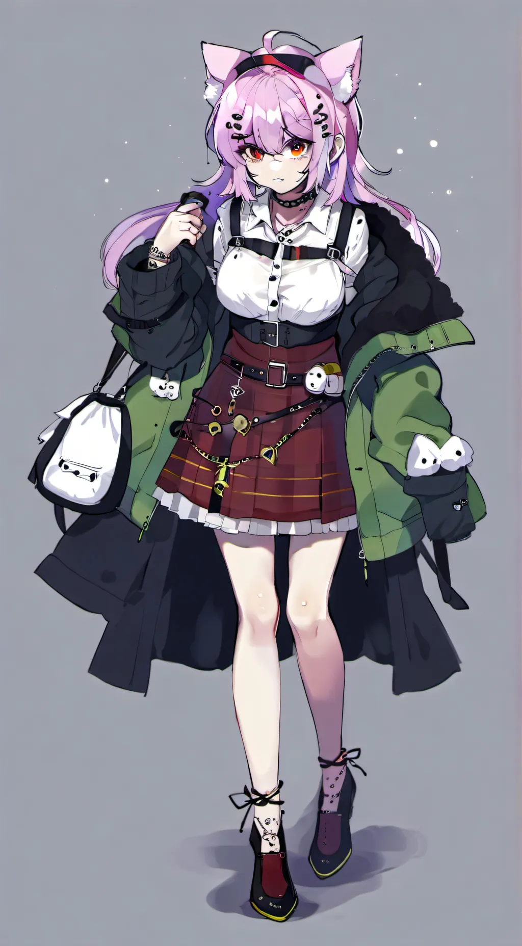 ai character: Void background