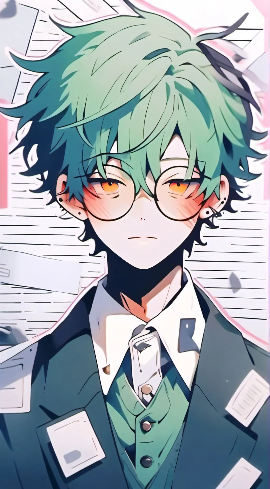 ai character: vampire saiki background