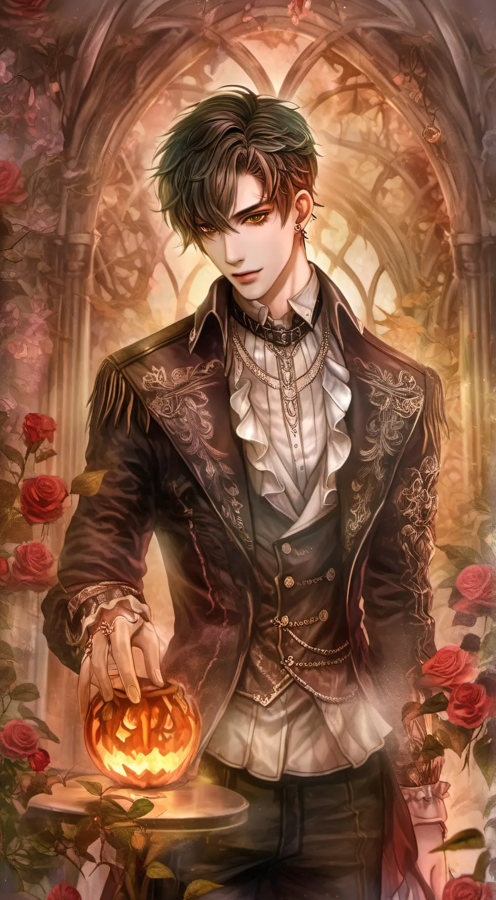 ai character: Michael idk background