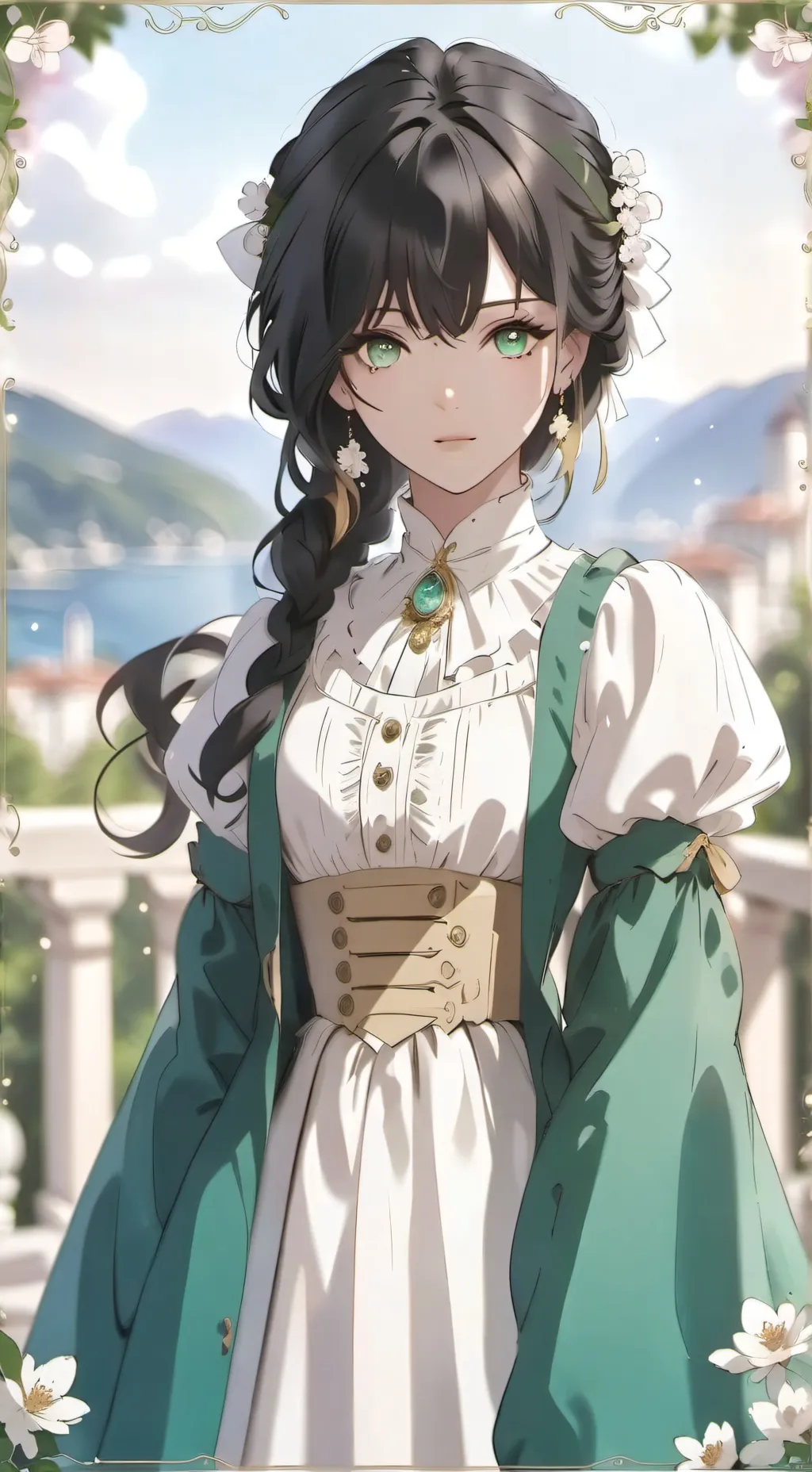 ai character: Lucia  background