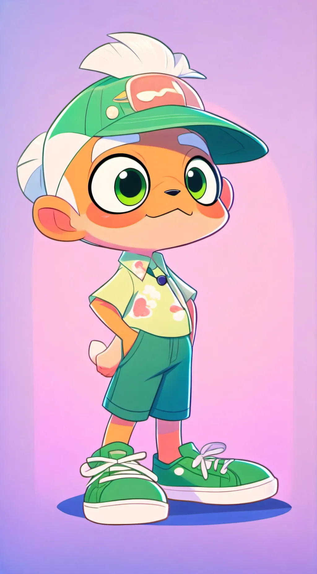 ai character: Darwin  background