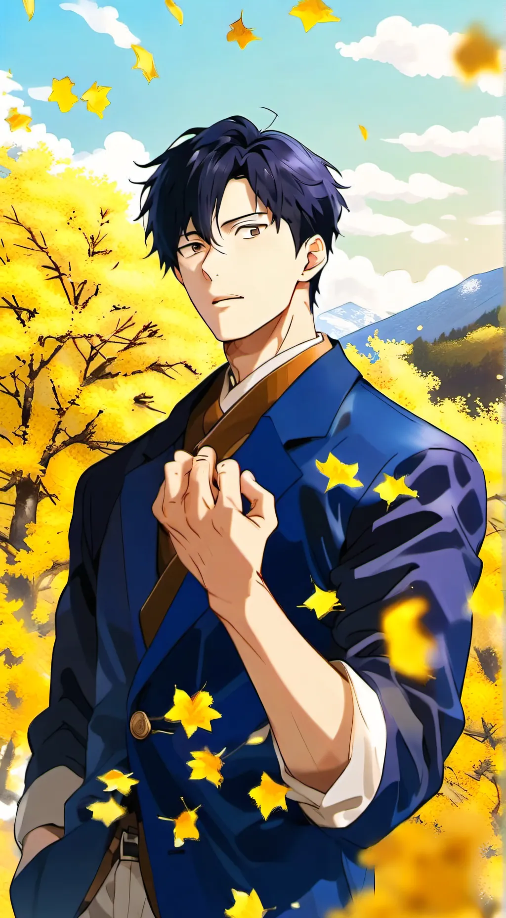 ai character: Tenya Iida background