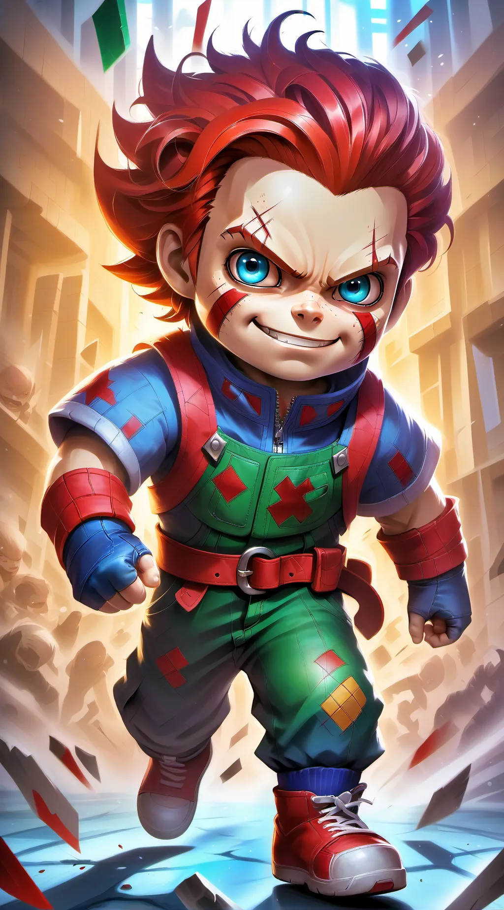 ai character: Chucky background