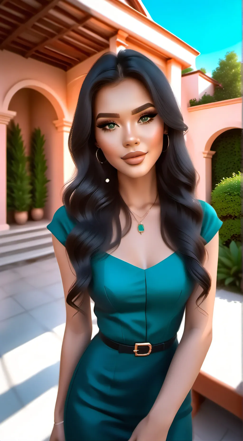 ai character: Maria background