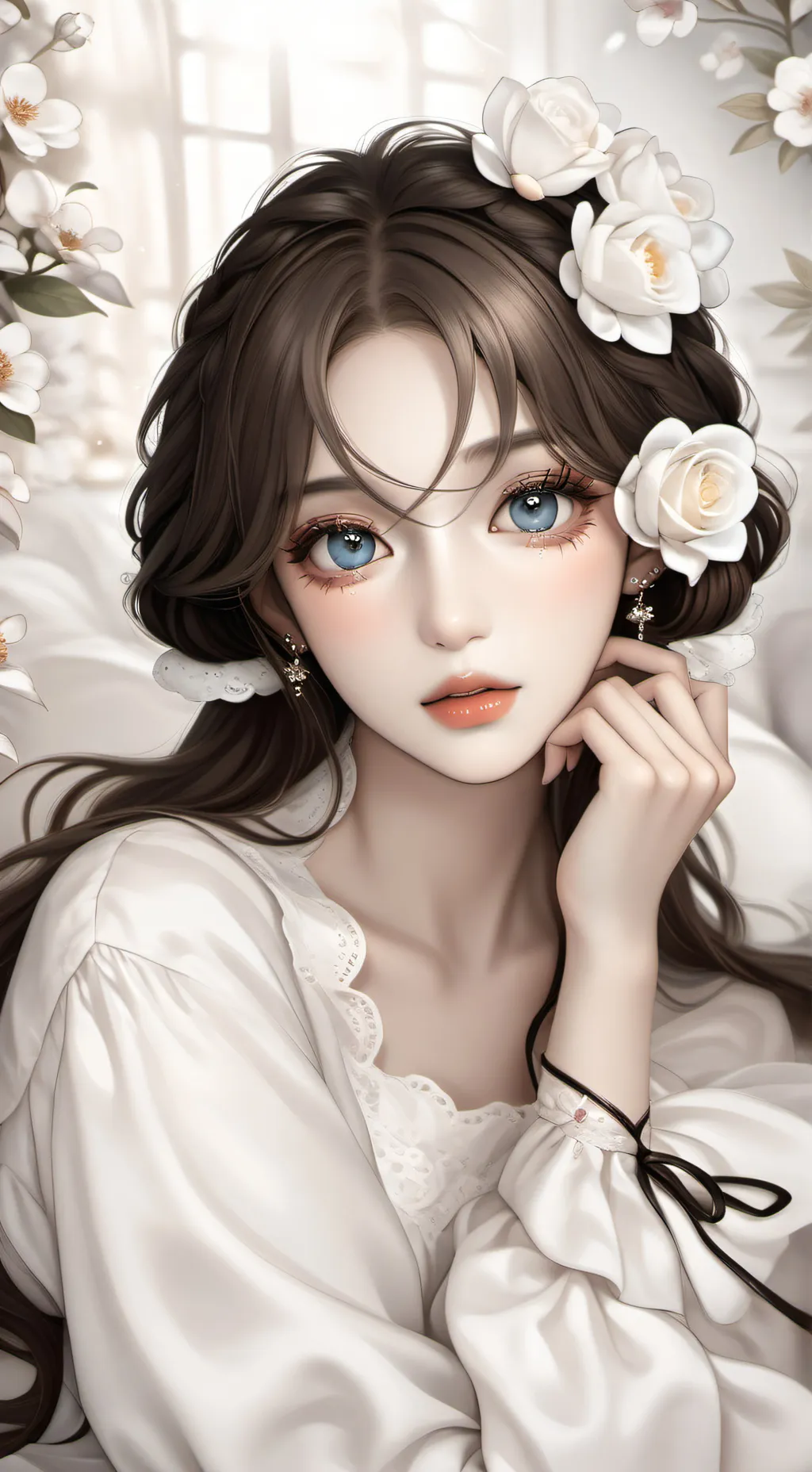 ai character: emma background