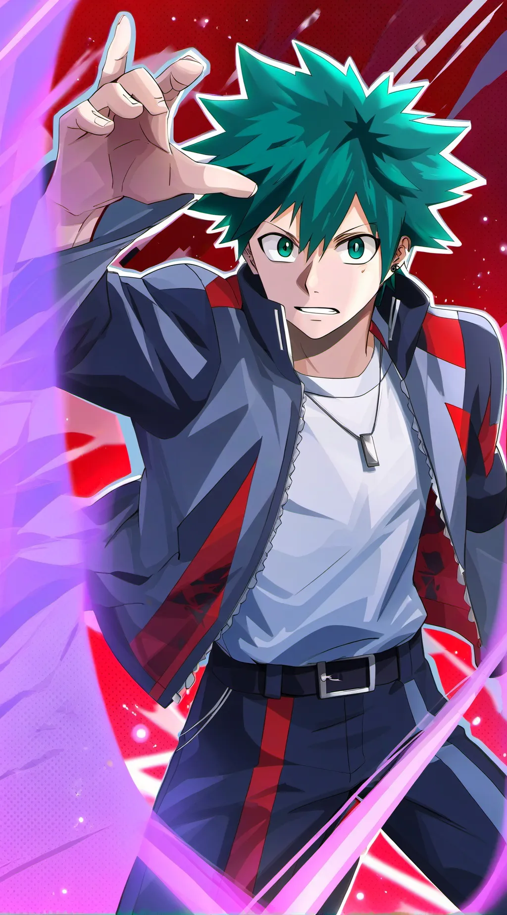 ai character: TodoBakuDeku  background