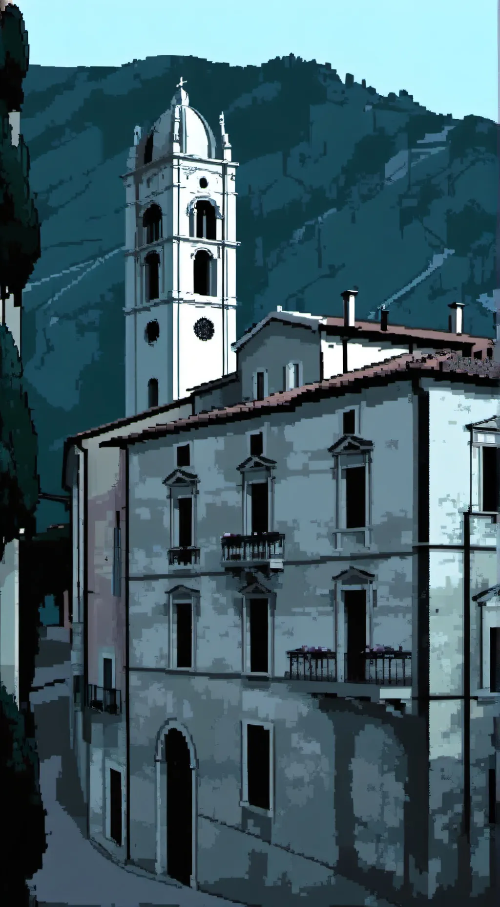 ai character: Dw (in my city)  background