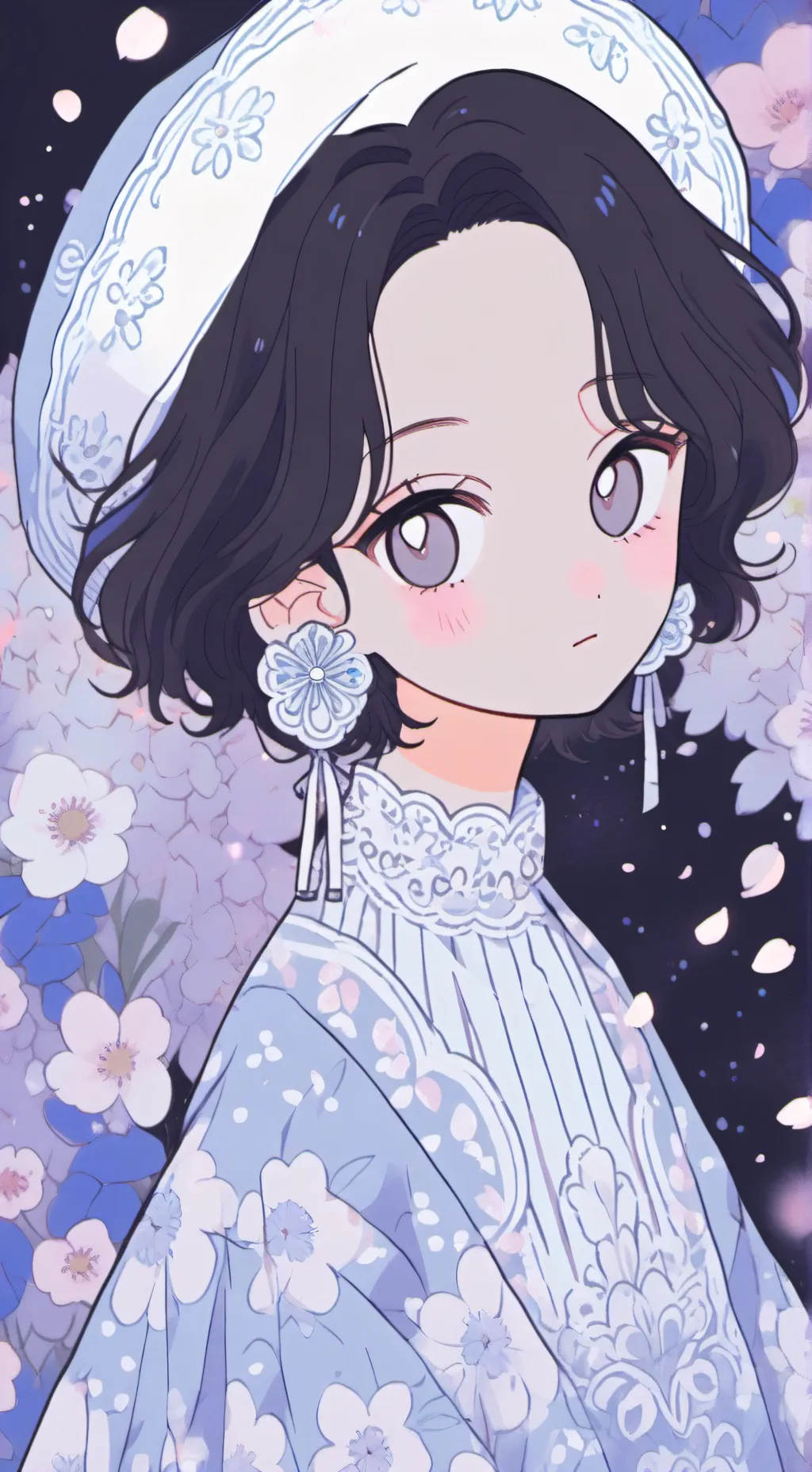 ai character: Luna background