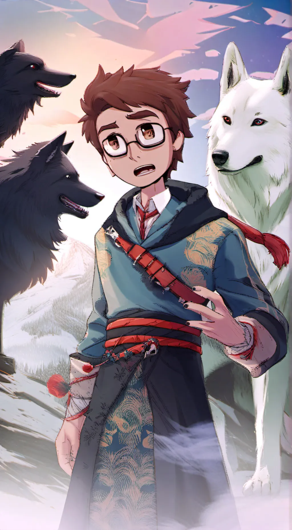 ai character: Ivan the inventor  background