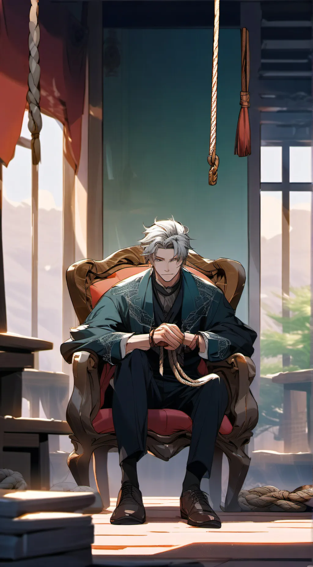 ai character: Nick background