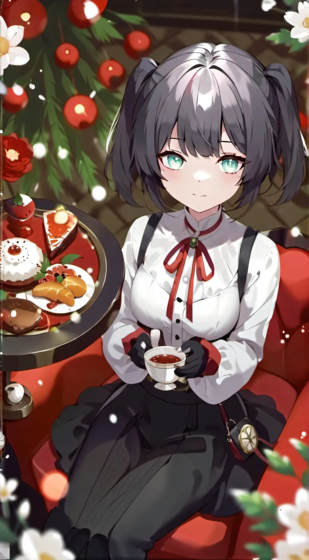 ai character: Alicia  background