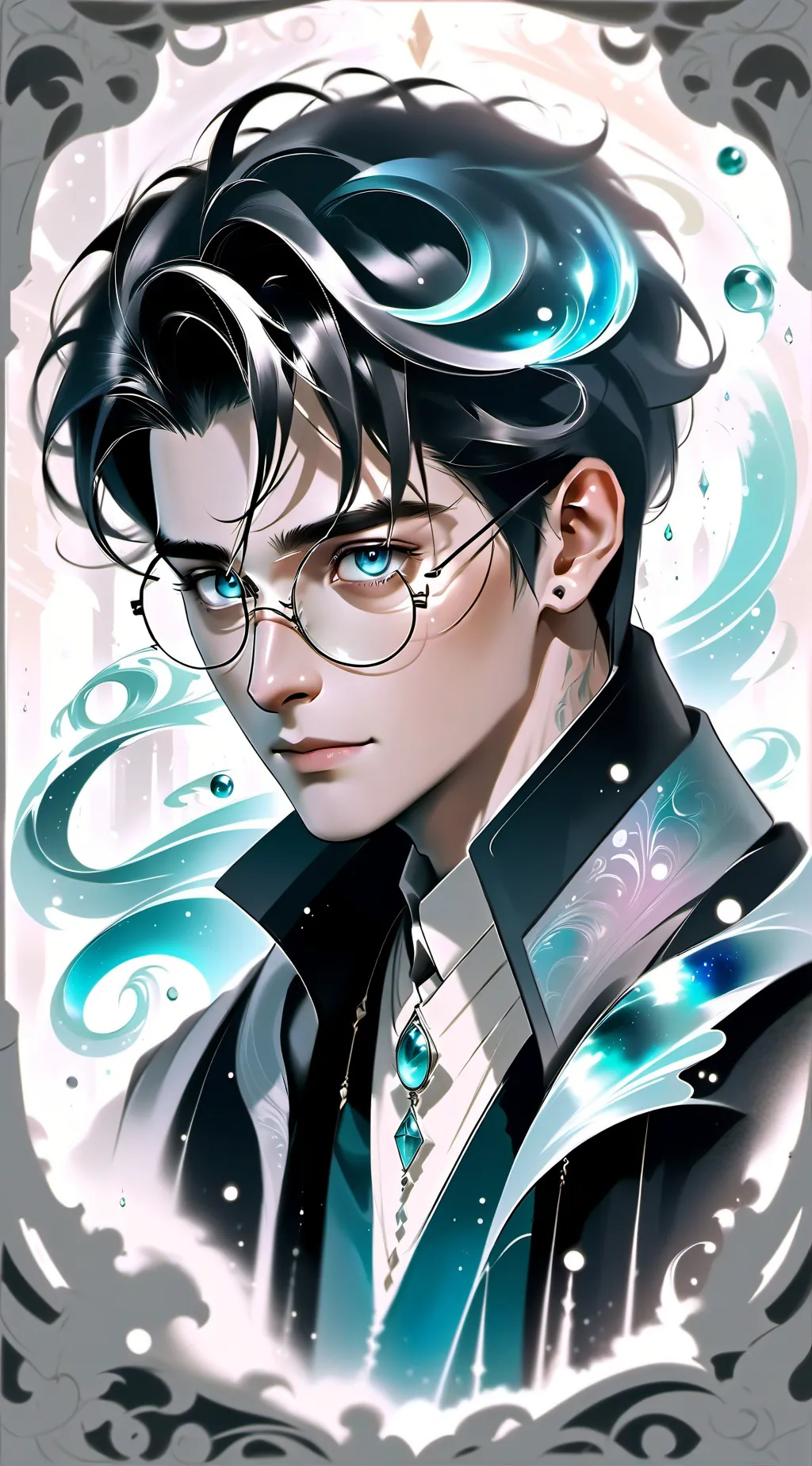 ai character: hogwarts war background
