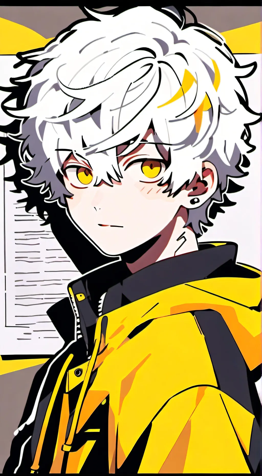 ai character: Zander Collins  background