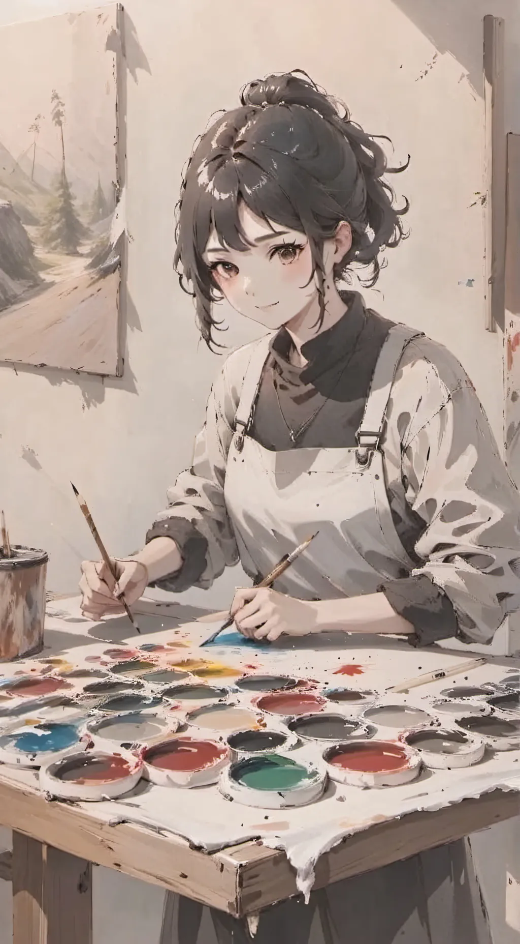 ai character: Wenny background