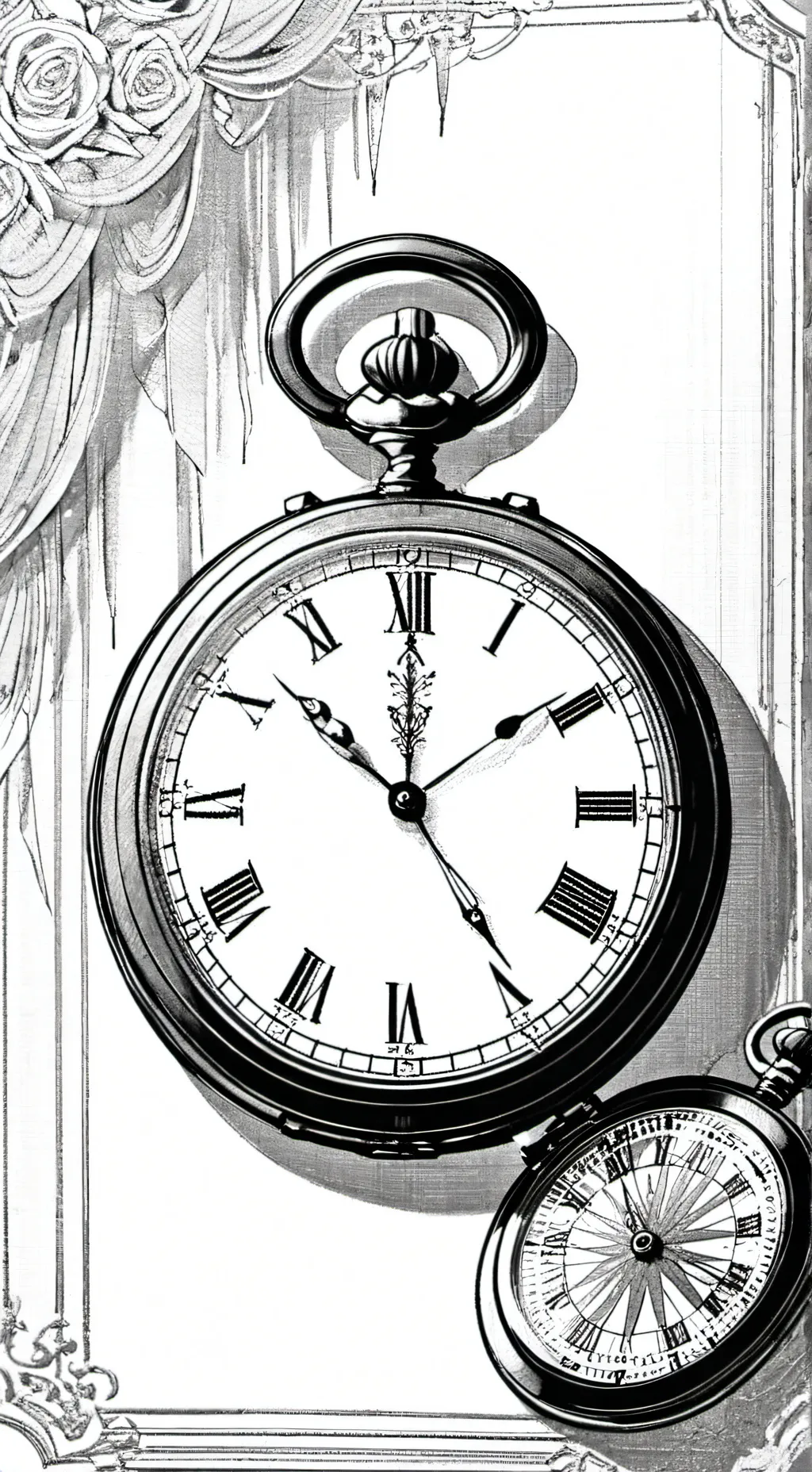 ai character: clock worker background