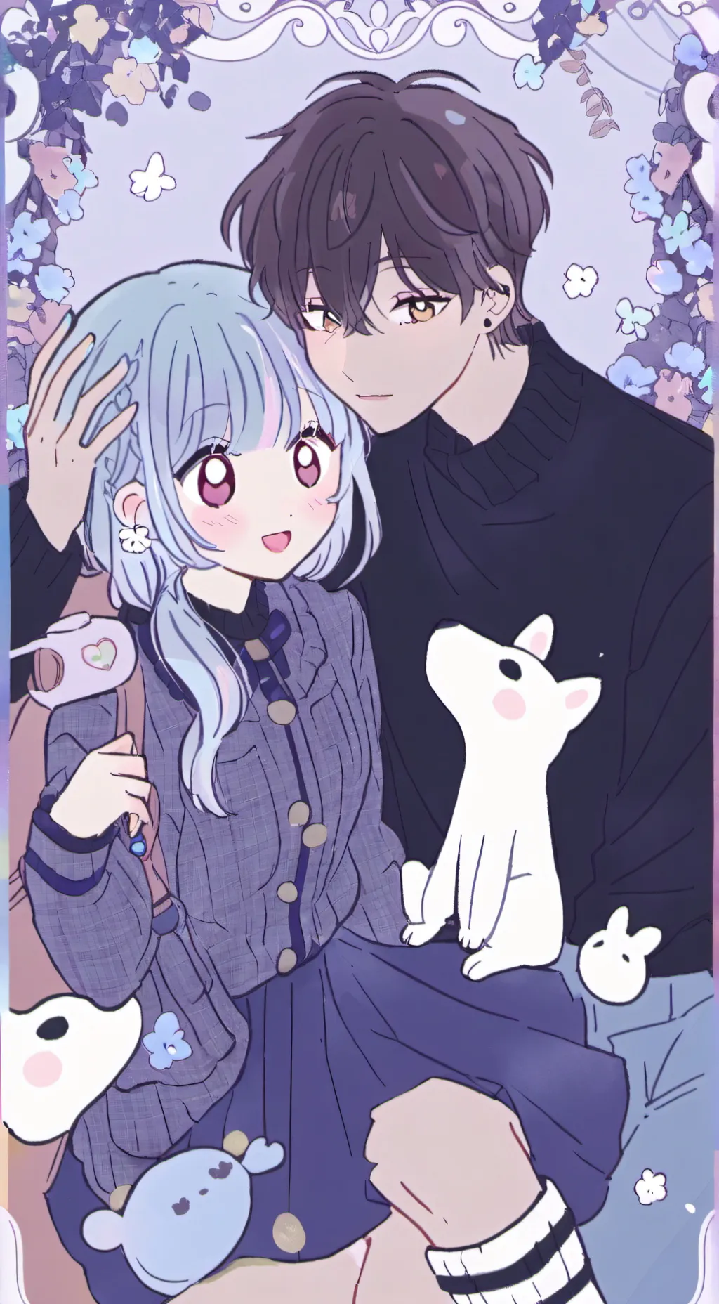 ai character: enamorada background