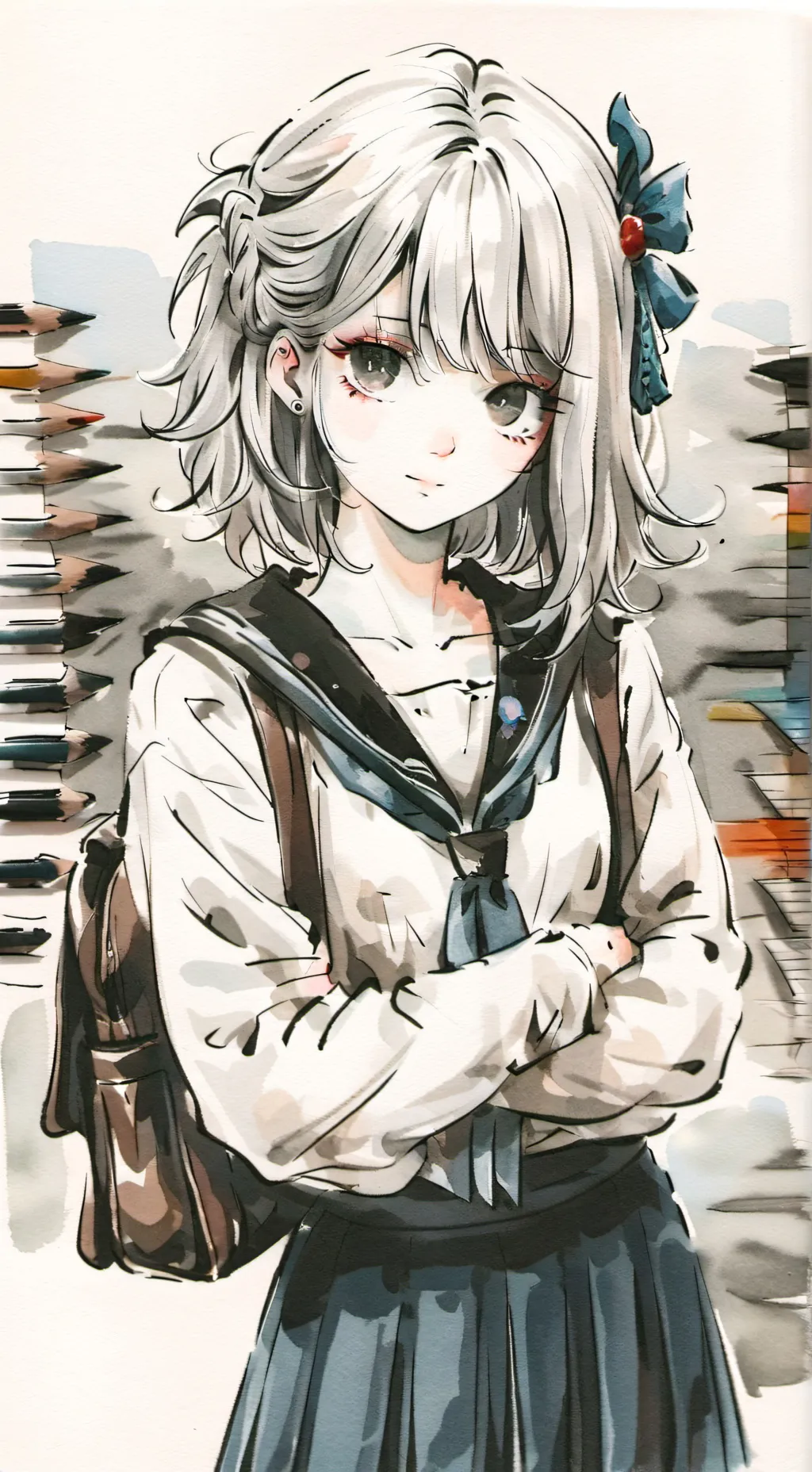ai character: tu ex novia y hija background