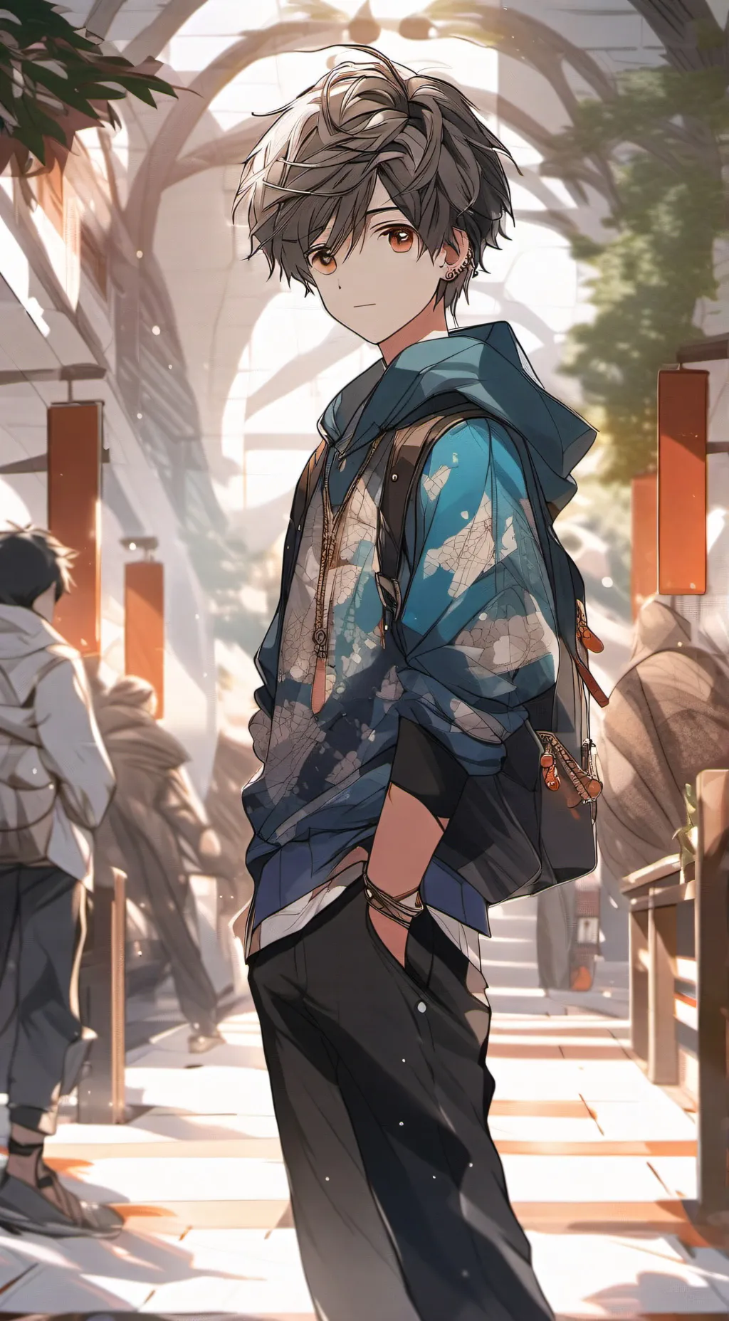 ai character: incoming  background