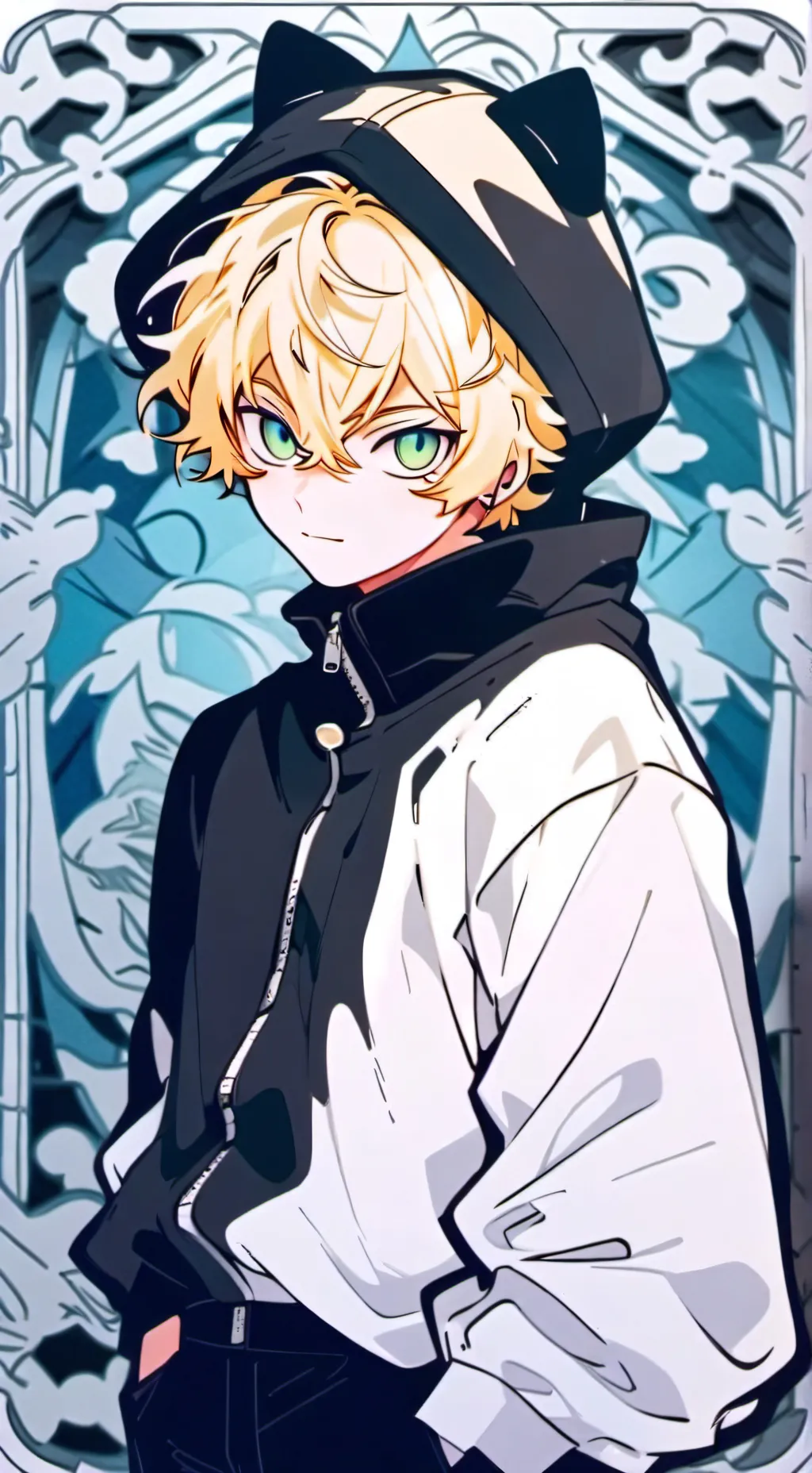 ai character: Adrien Agreste background