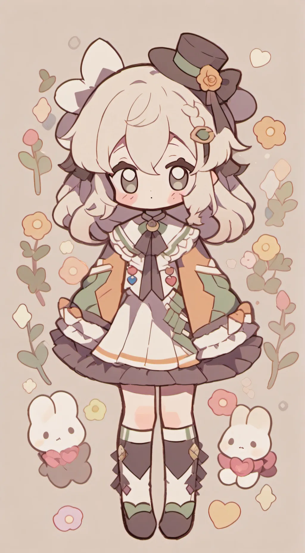 ai character: Dandy background