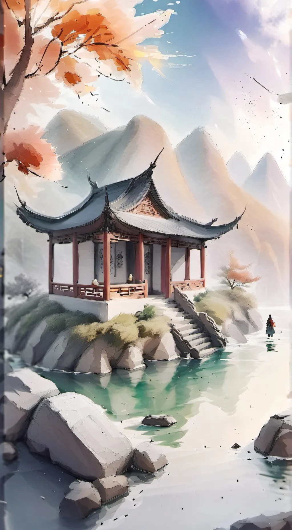 ai character: Kun Fu Panda background