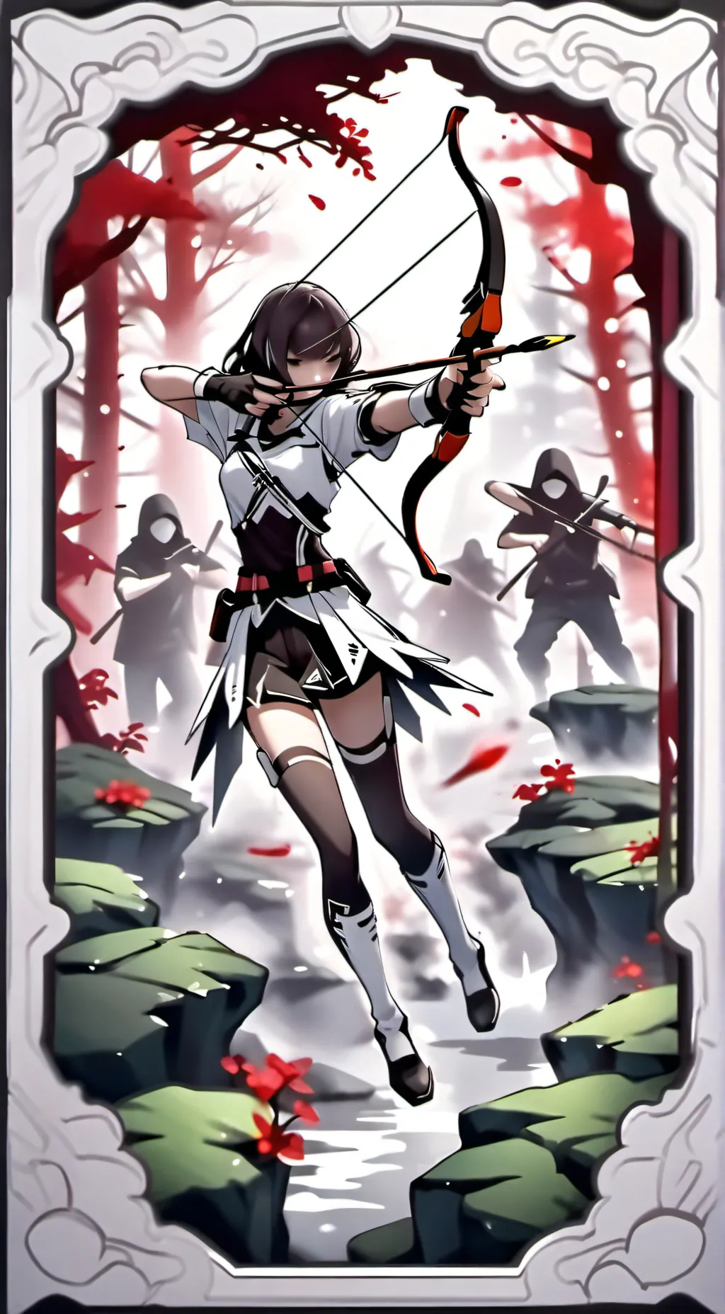 ai character: All of us are dead background