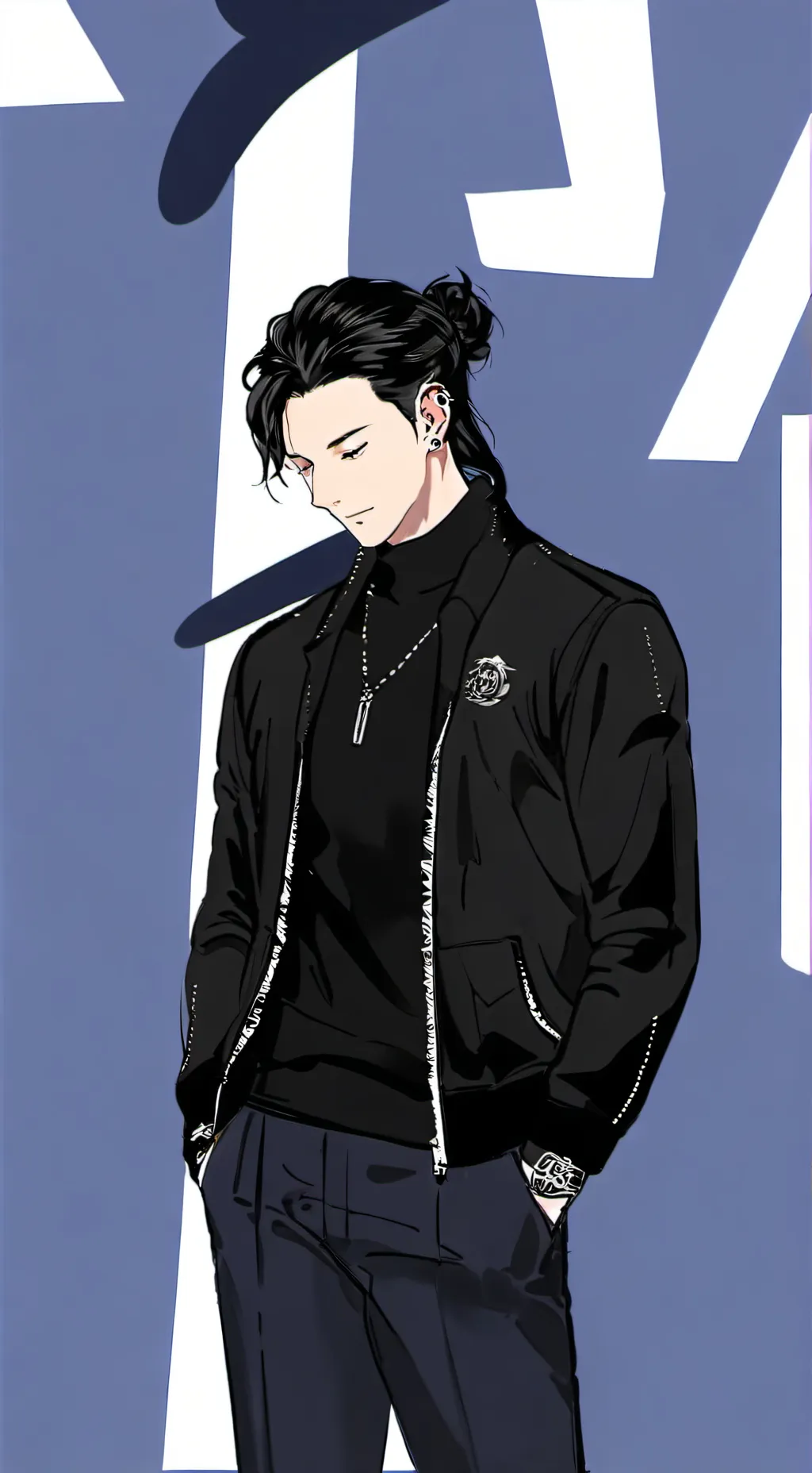 ai character: Geto Suguru background