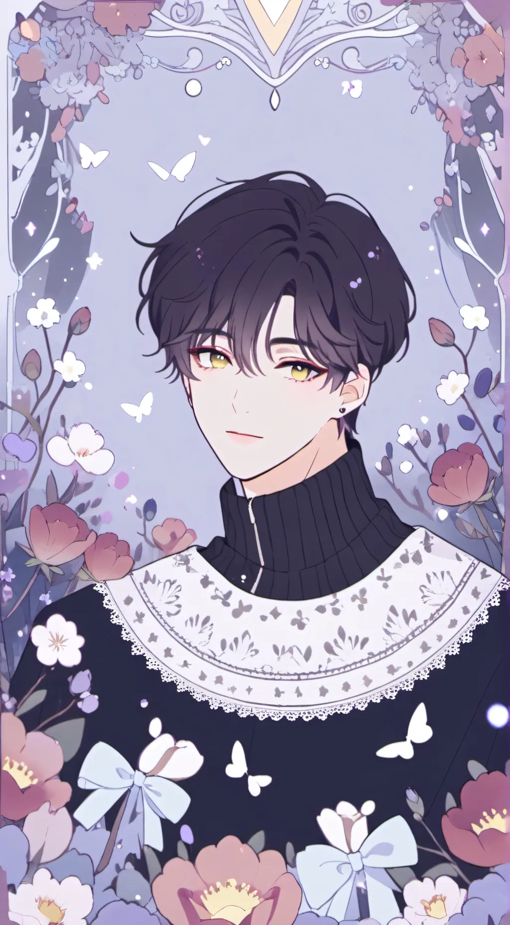 ai character: Макс background