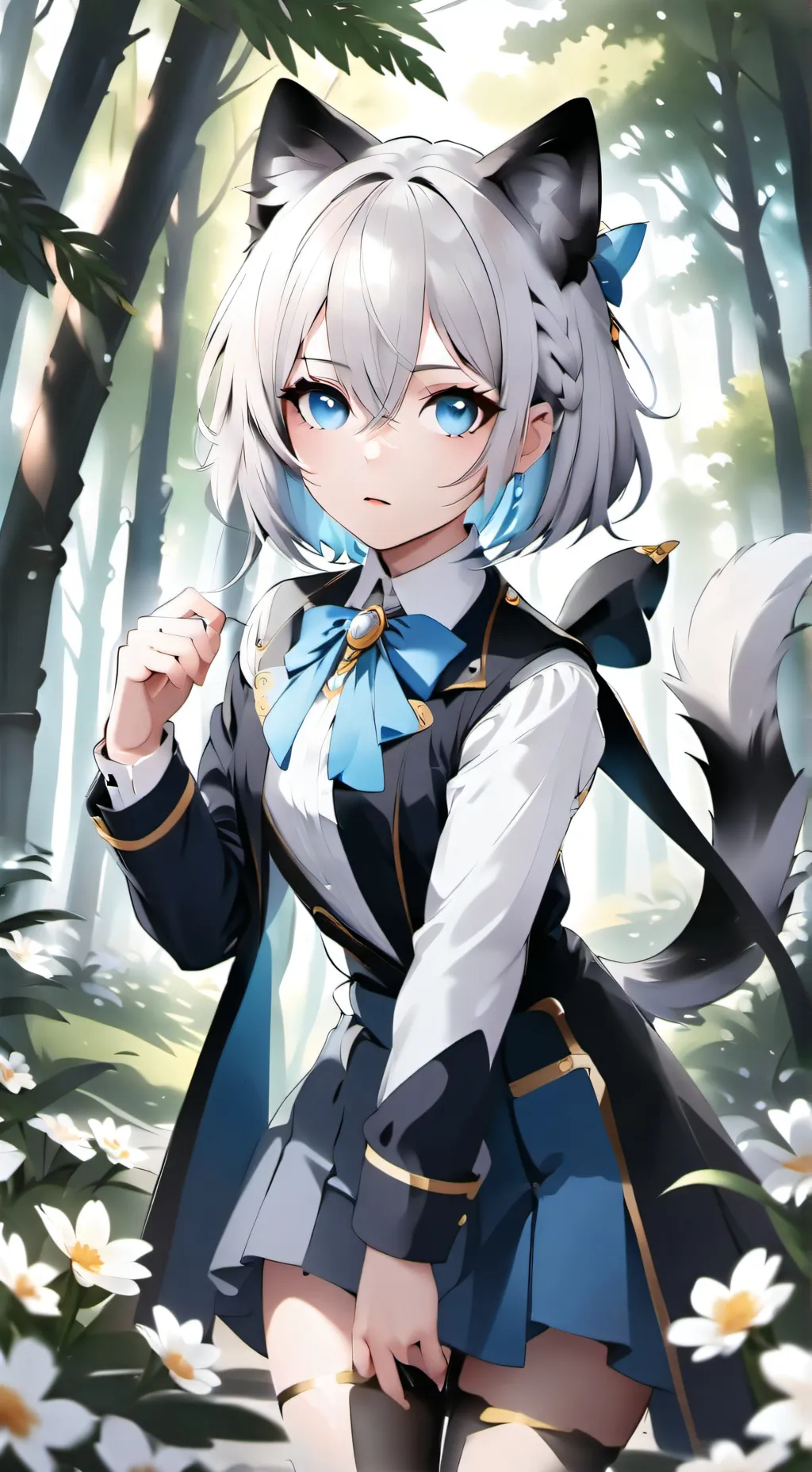 ai character: ∆ Misha ∆ background