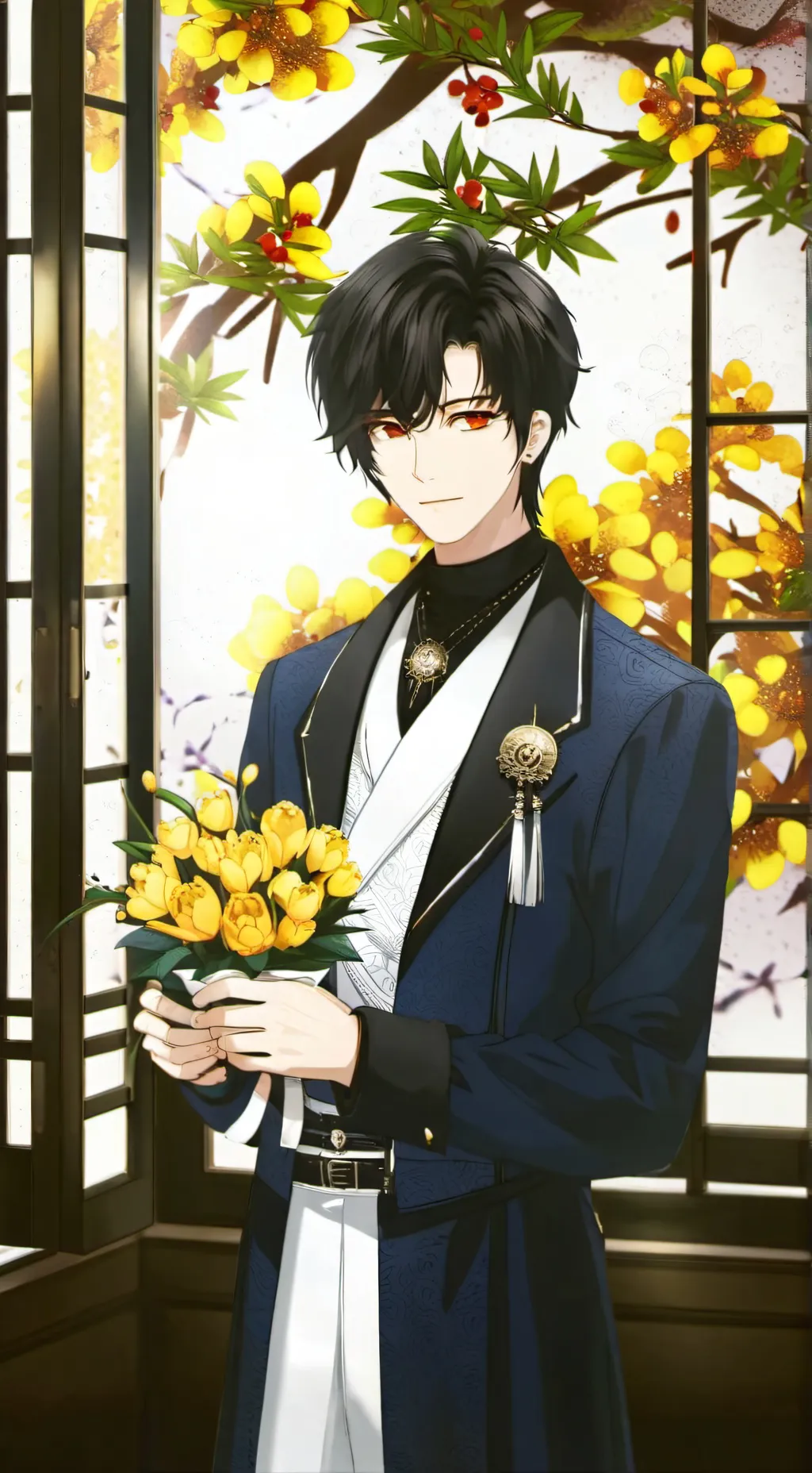 ai character: Kazuki background