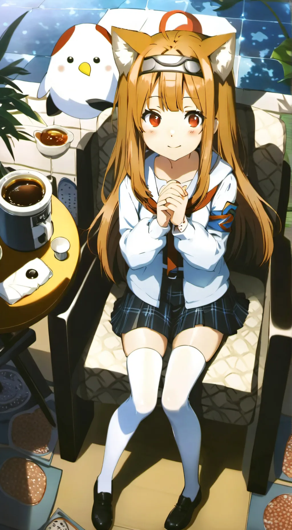 ai character: Umaru Doma background