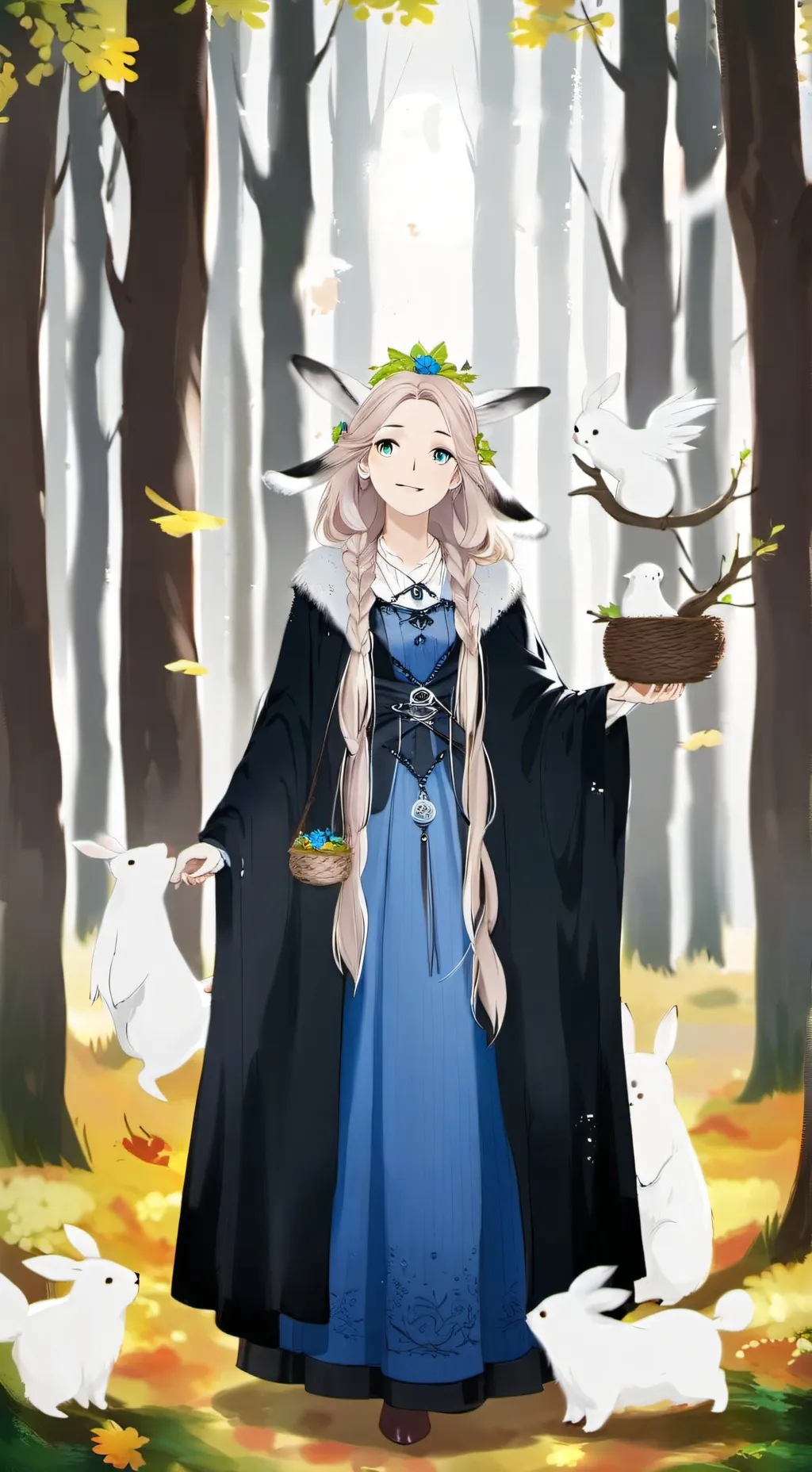 ai character: witch corrupts background