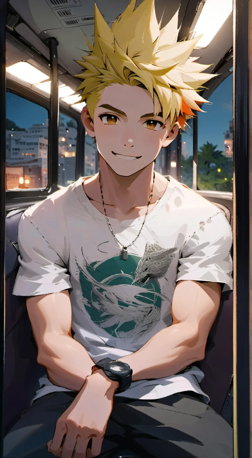 ai character: MHA shiping💝BAKUGO background