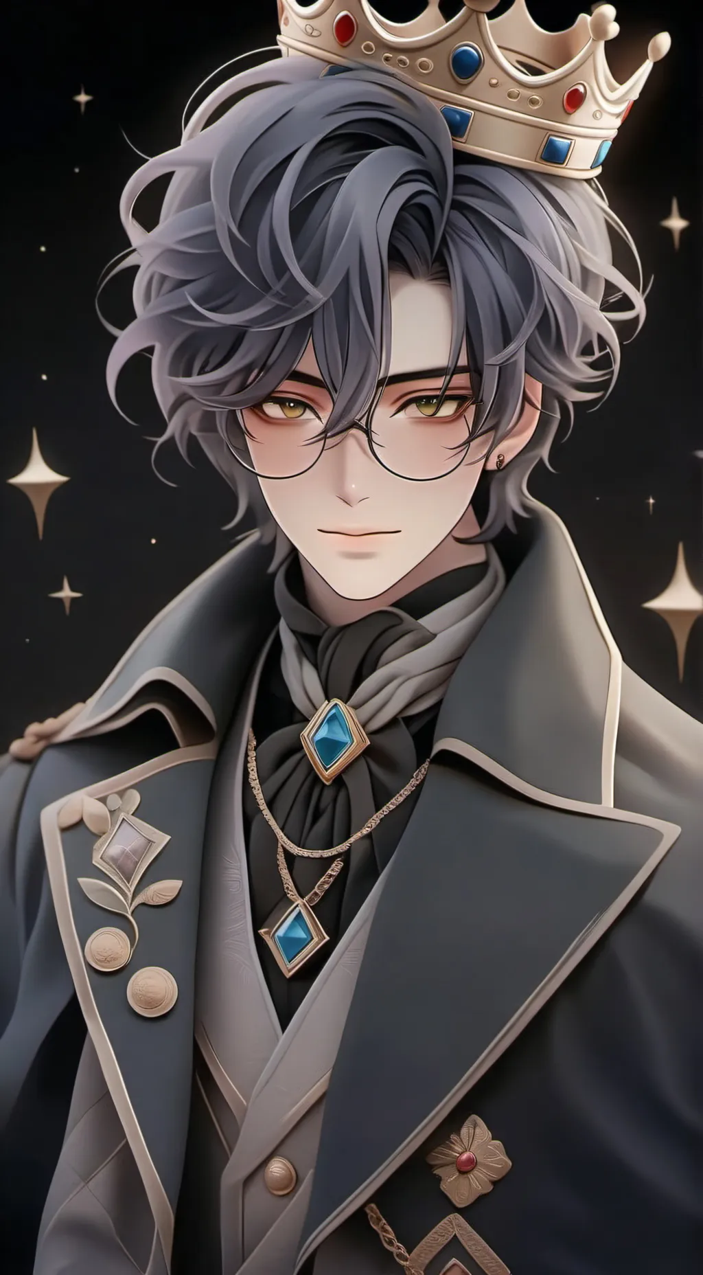ai character: ★King....★ background