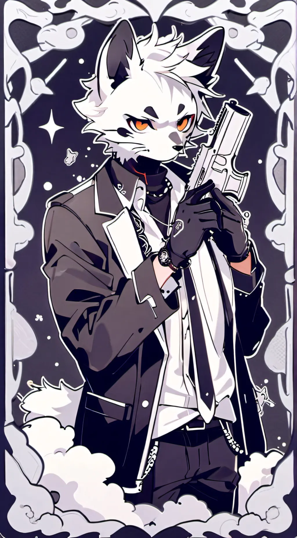 ai character: king of dead background