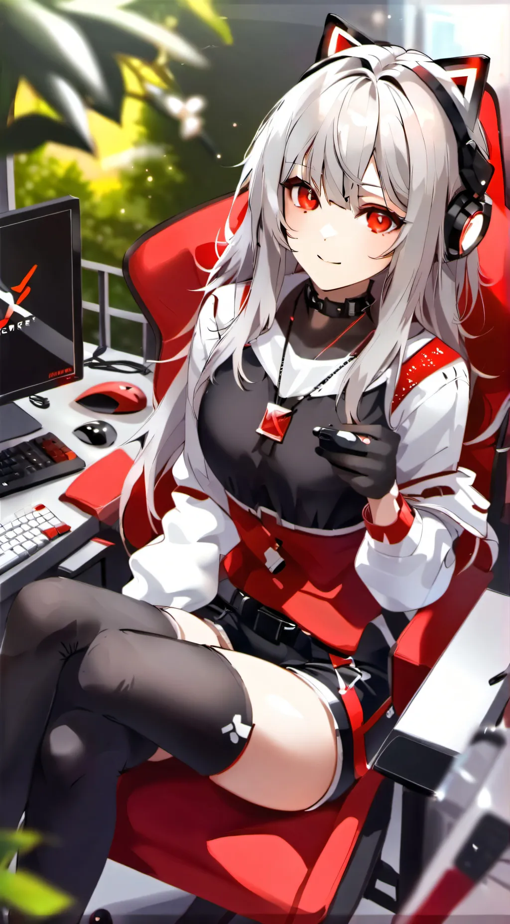 ai character: Lily background